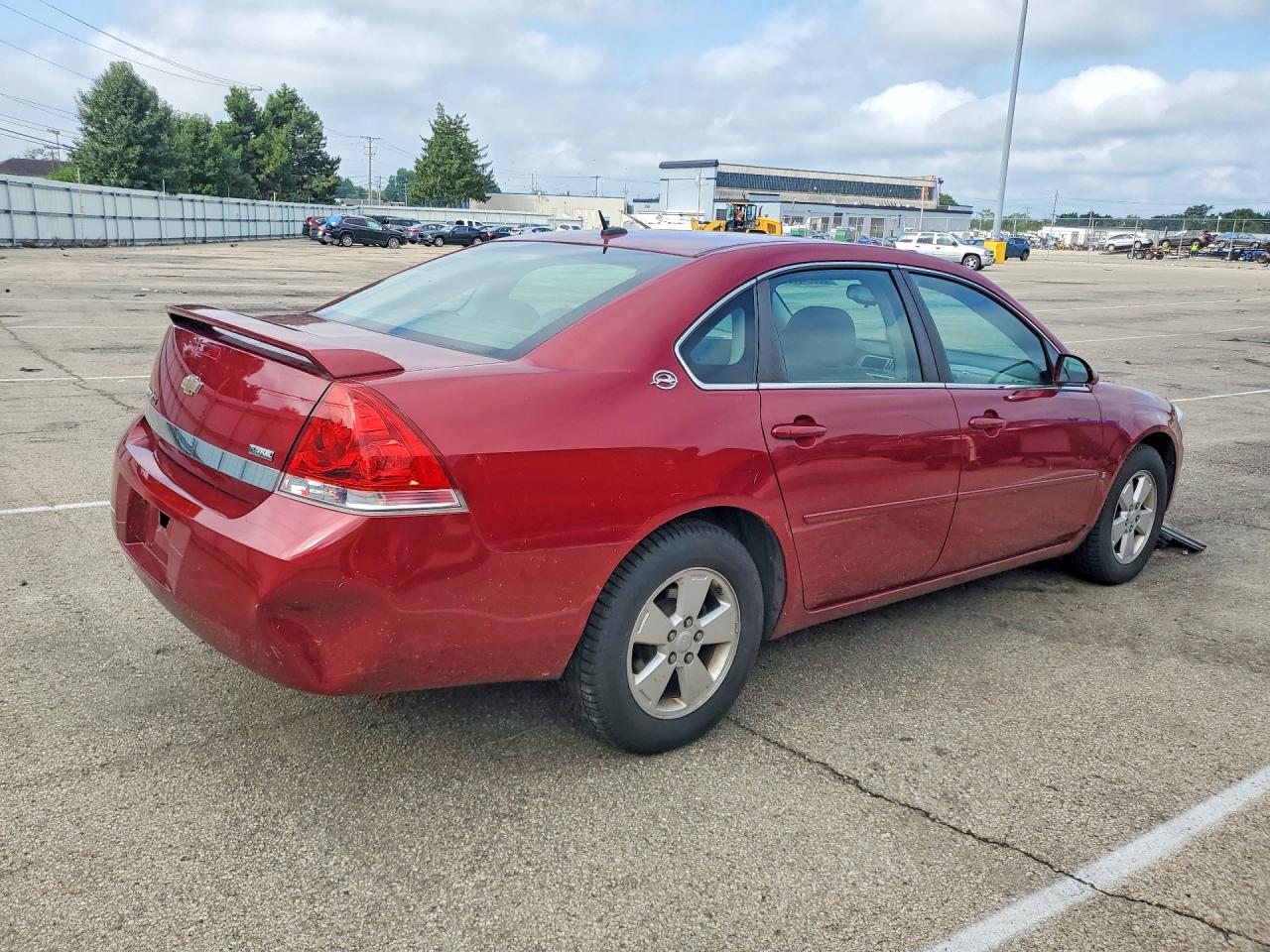 2008 Chevrolet Impala Lt Темно-бордовый vin: 2G1WT58K489261680