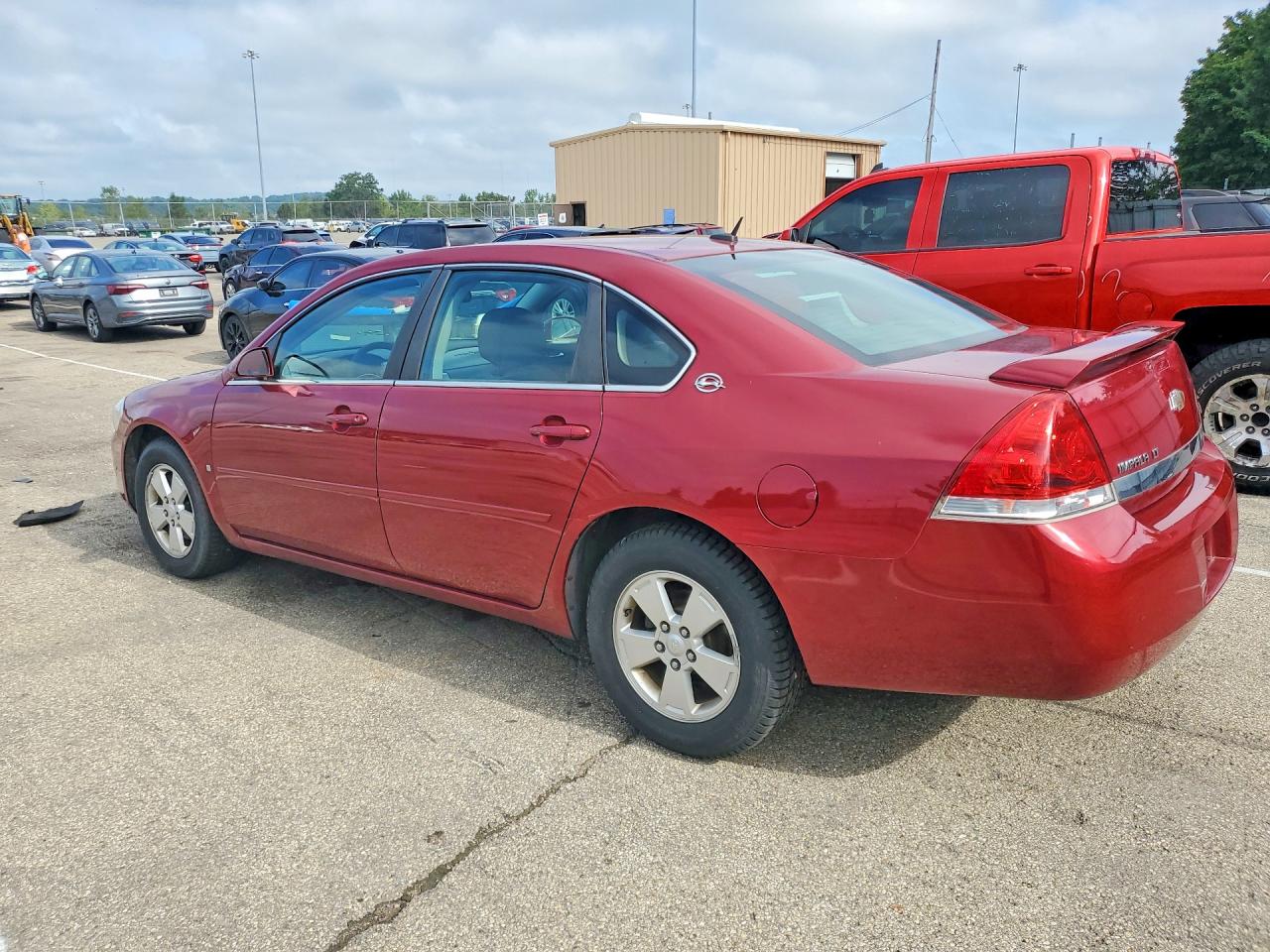 2008 Chevrolet Impala Lt Темно-бордовый vin: 2G1WT58K489261680