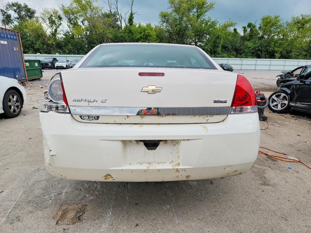 2007 Chevrolet Impala Lt White vin: 2G1WT58K579161960