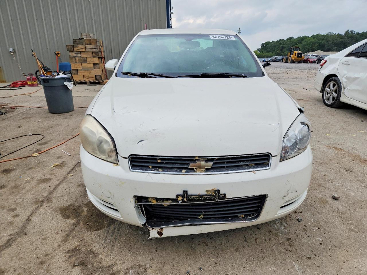 2007 Chevrolet Impala Lt White vin: 2G1WT58K579161960