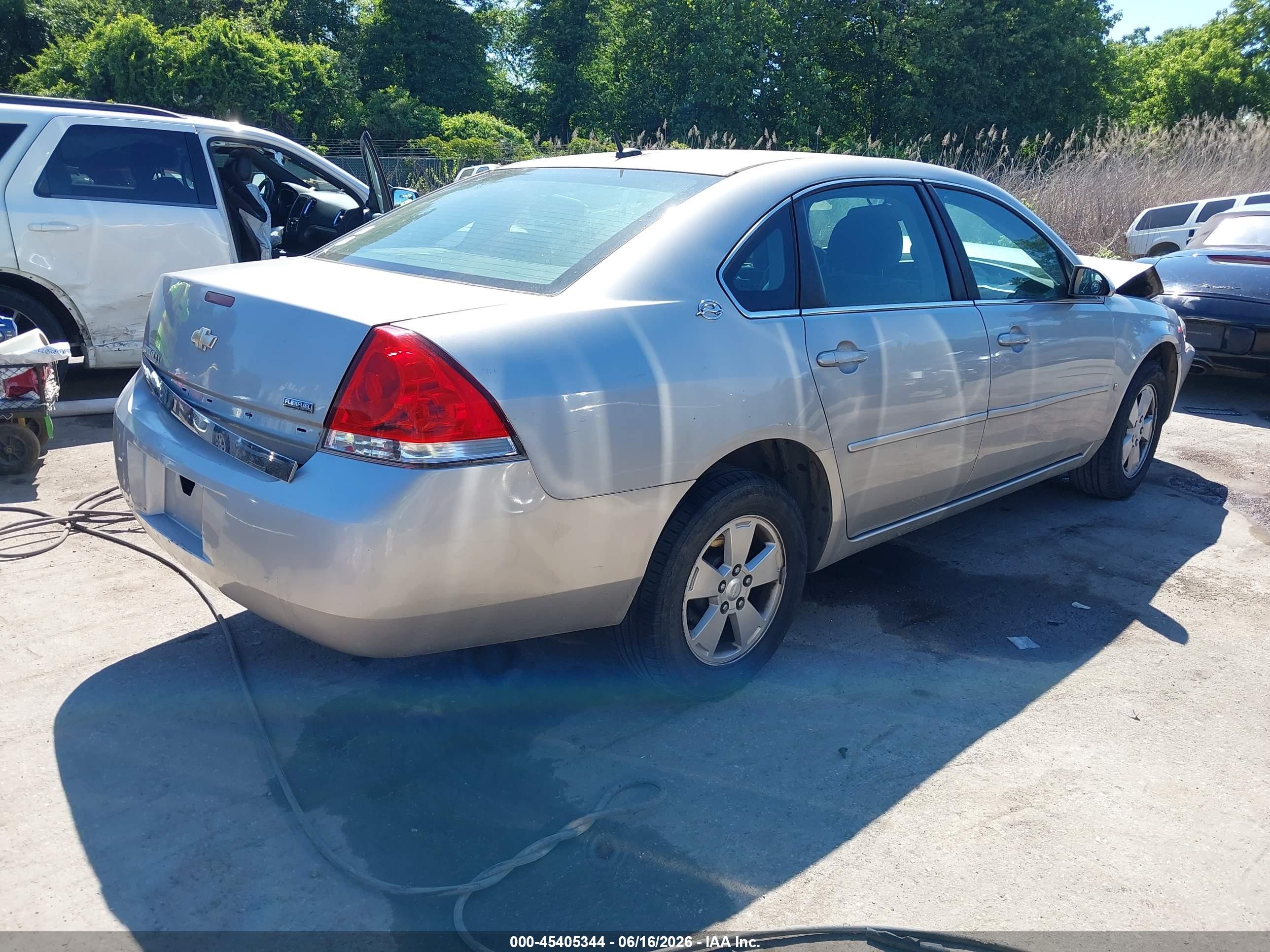 2007 Chevrolet Impala 3.5l Lt Silver vin: 2G1WT58K579192657