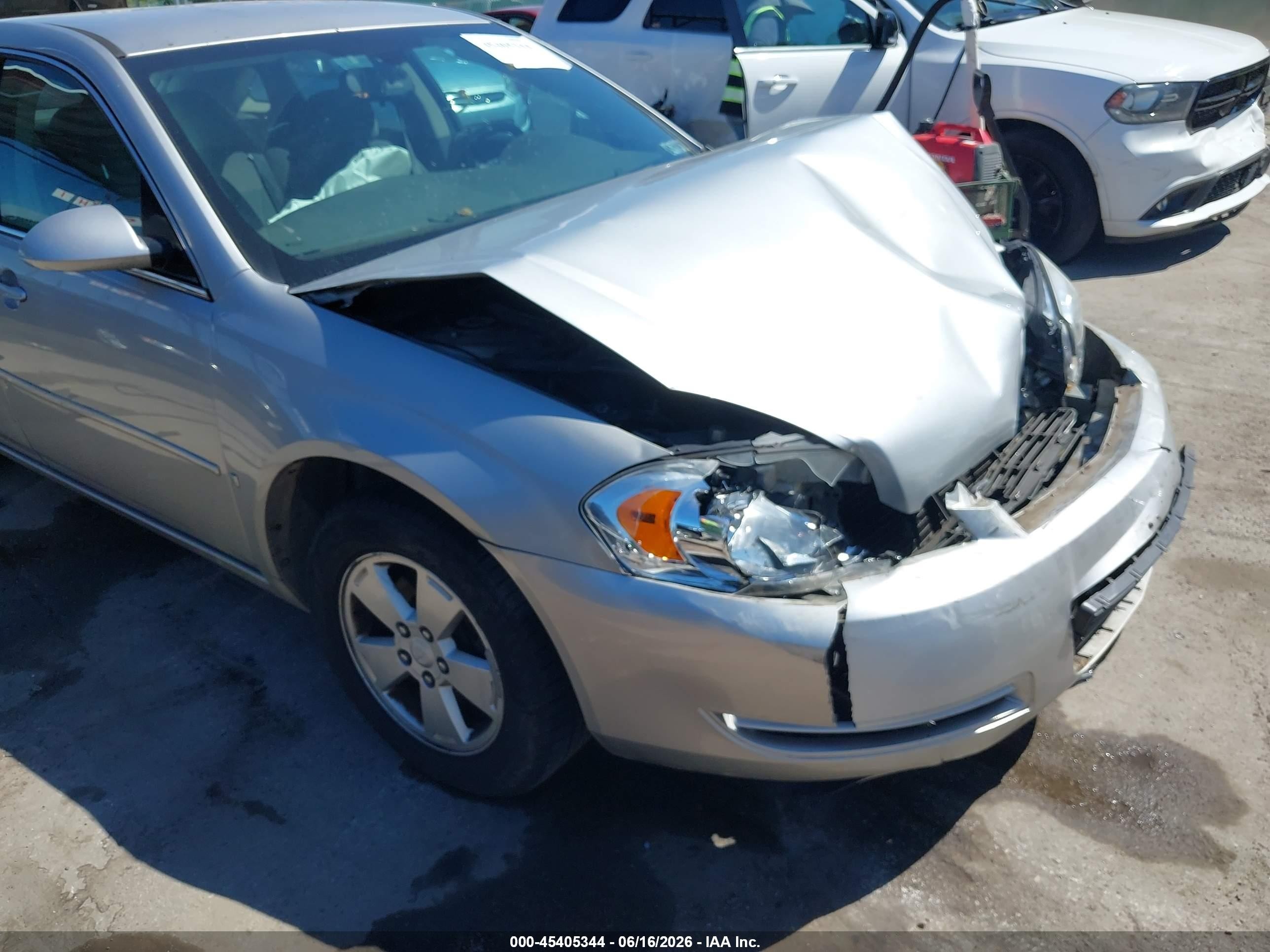 2007 Chevrolet Impala 3.5l Lt Silver vin: 2G1WT58K579192657