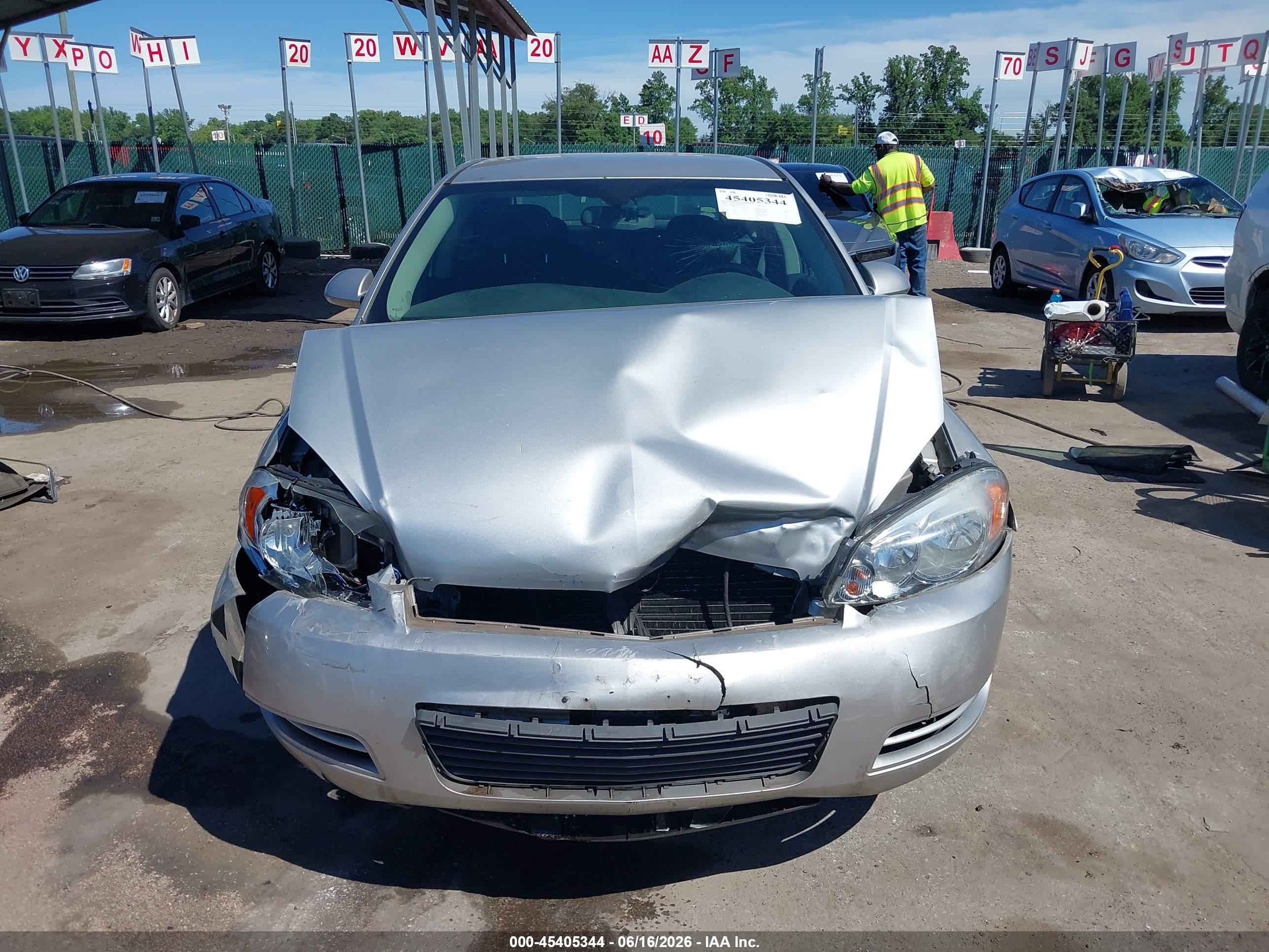 2007 Chevrolet Impala 3.5l Lt Silver vin: 2G1WT58K579192657