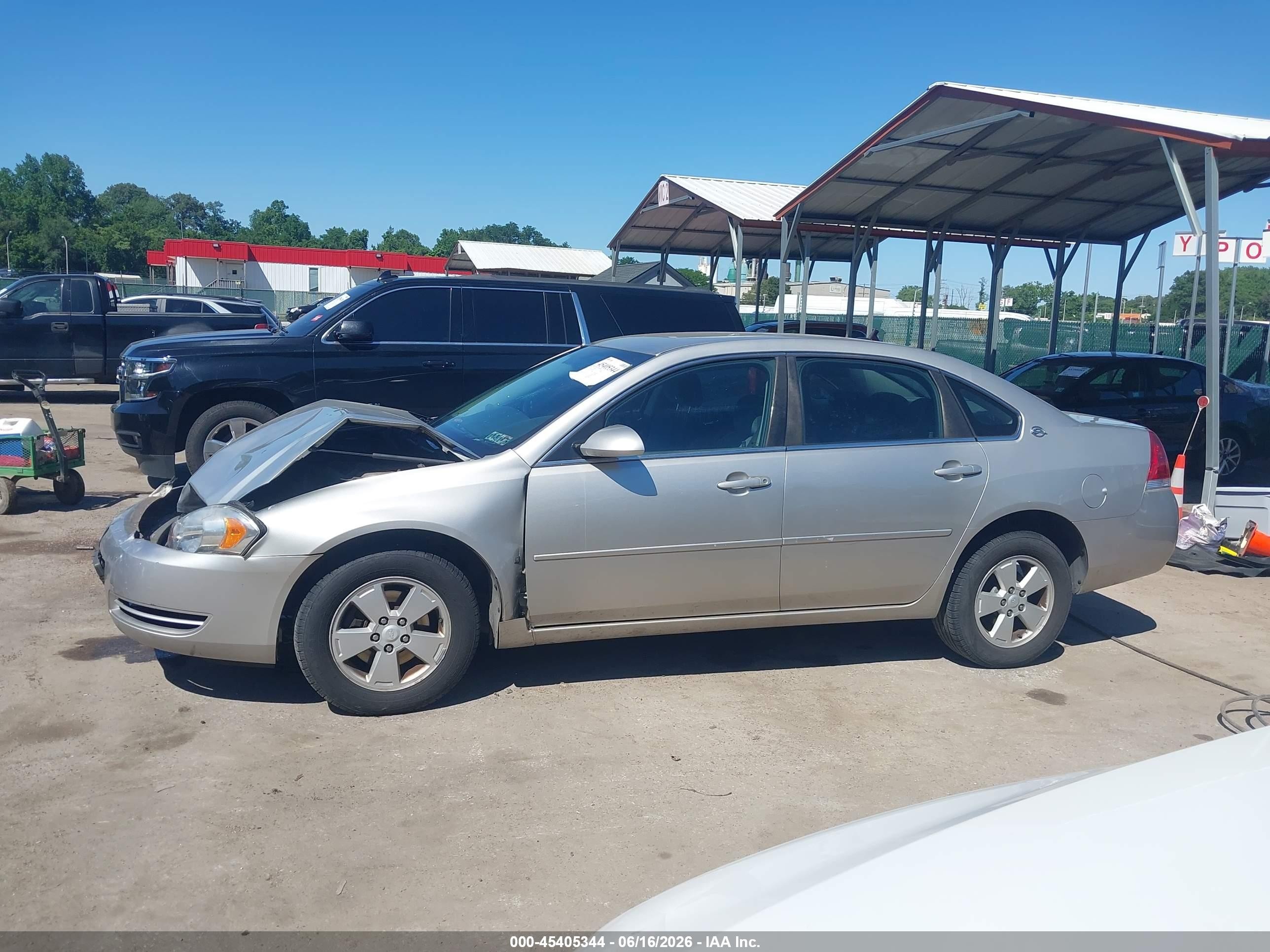 2007 Chevrolet Impala 3.5l Lt Silver vin: 2G1WT58K579192657