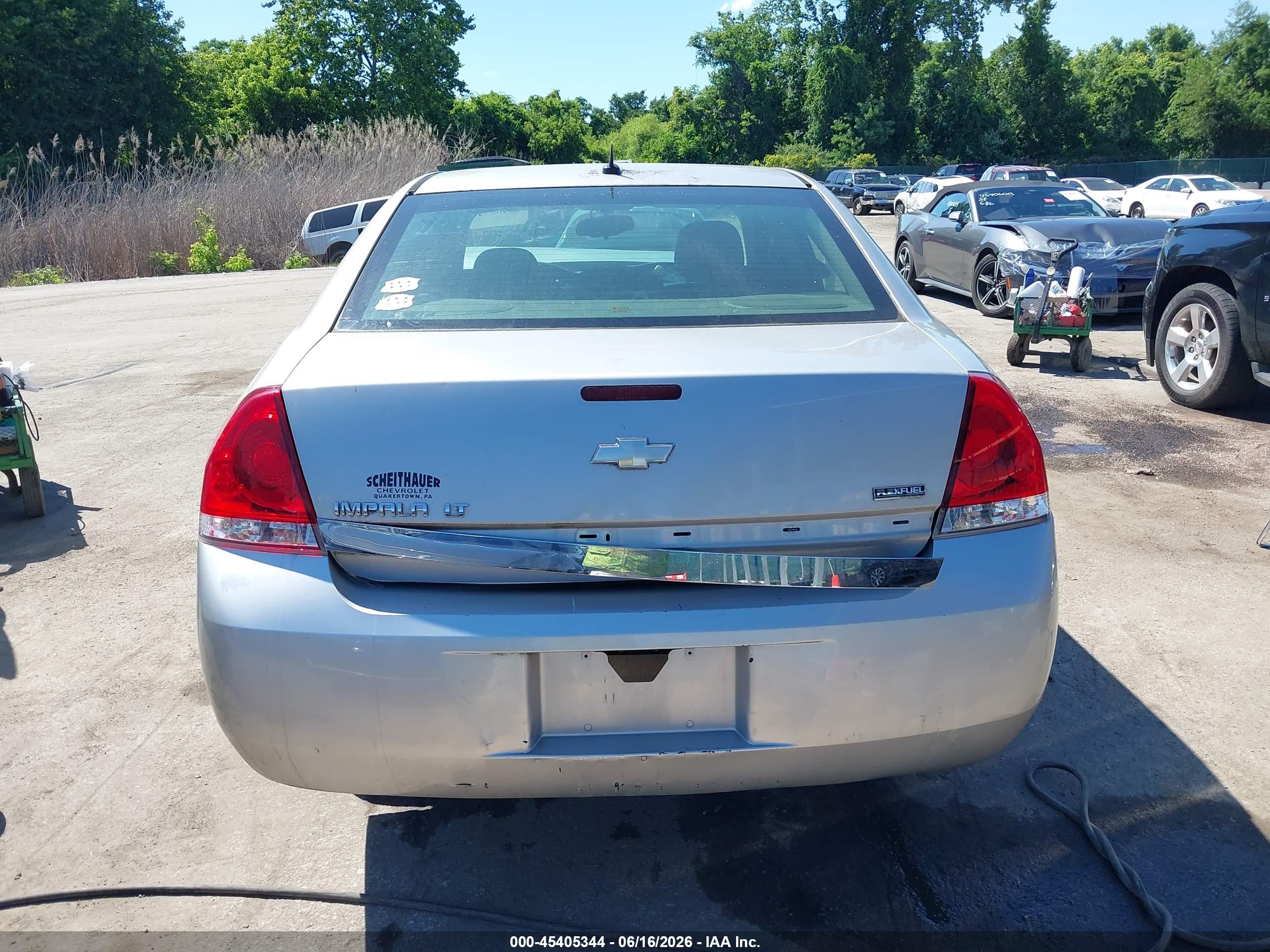 2007 Chevrolet Impala 3.5l Lt Silver vin: 2G1WT58K579192657