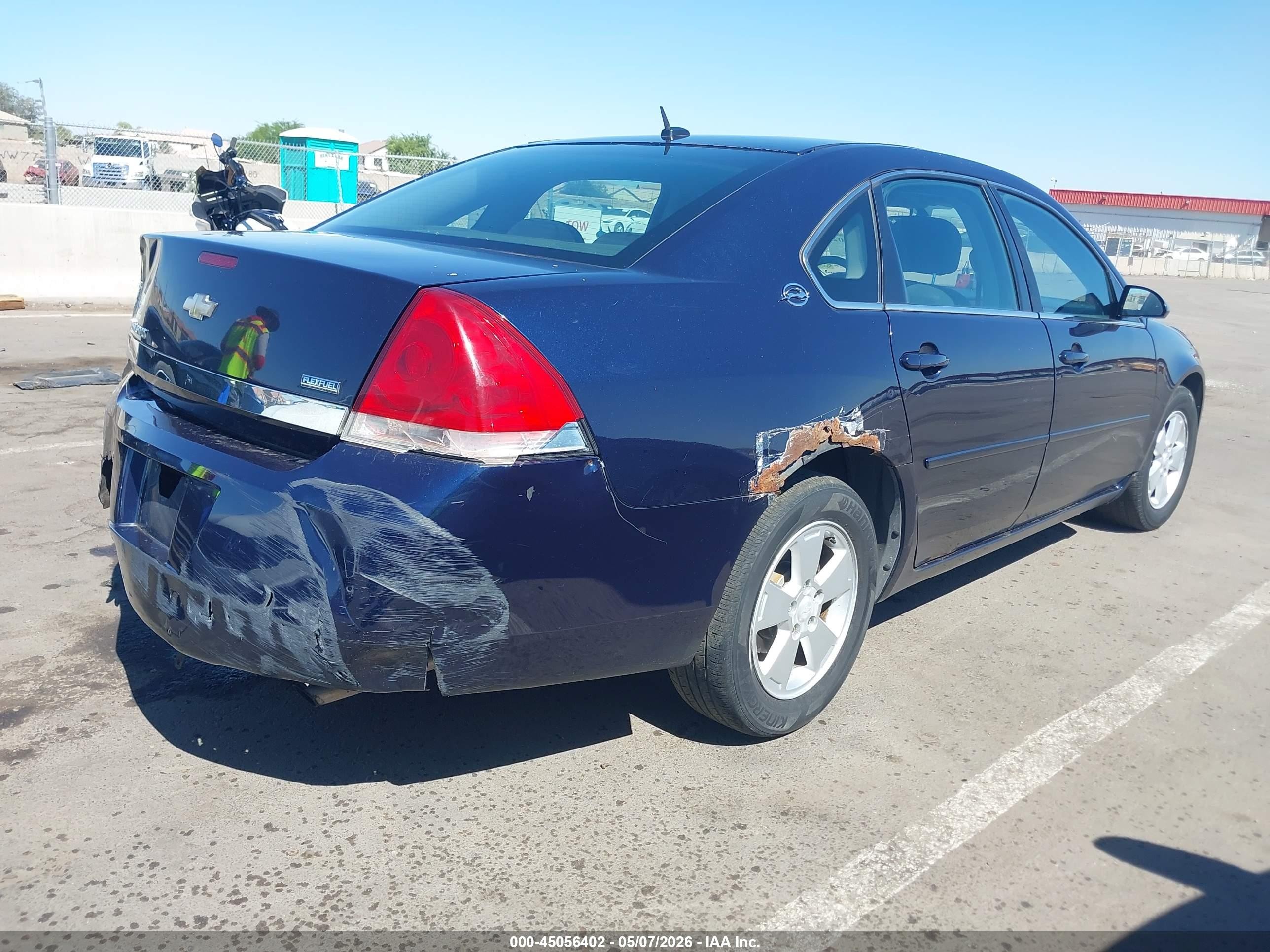 2007 Chevrolet Impala Lt Черный vin: 2G1WT58K579235085