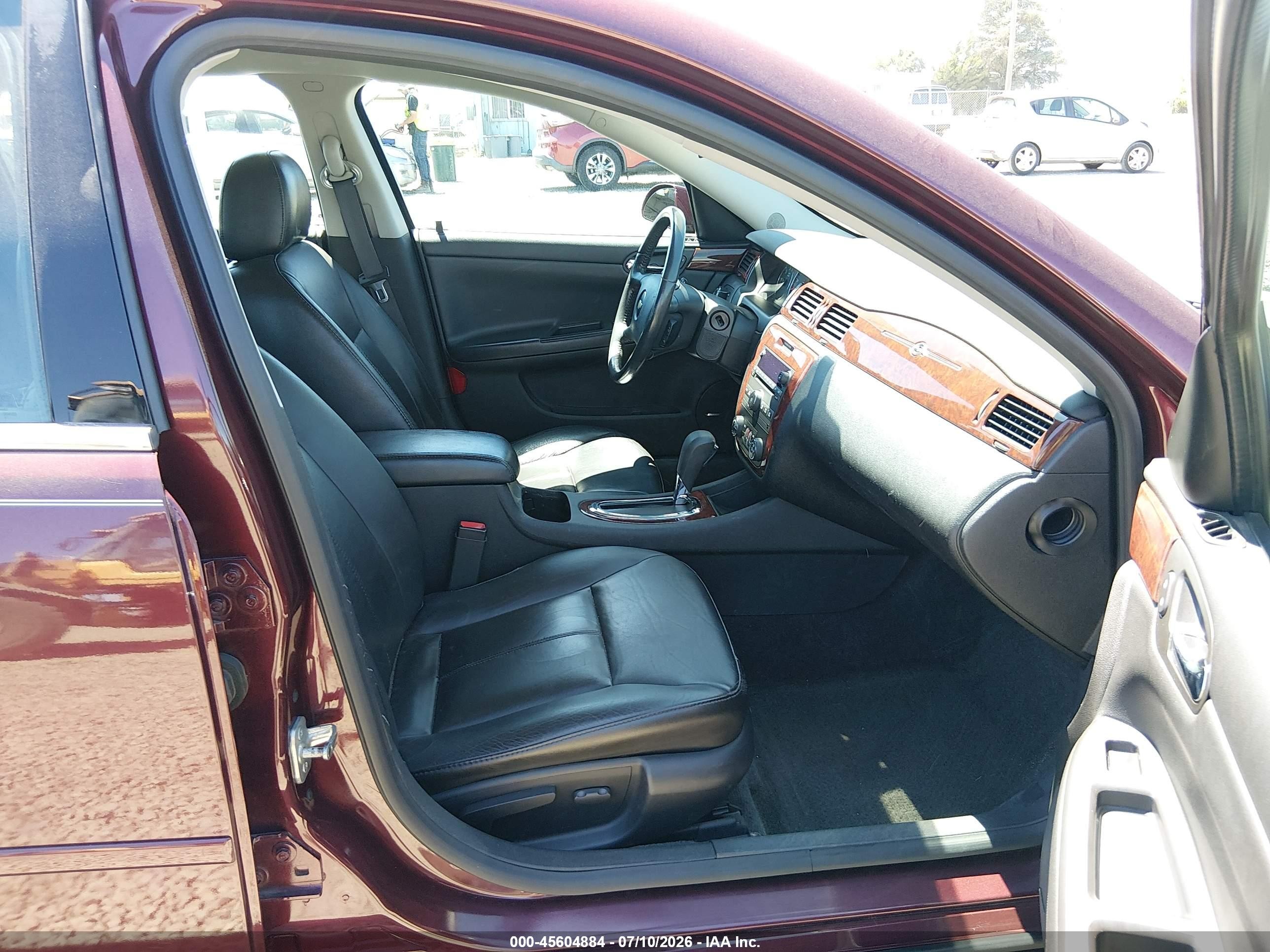 2007 Chevrolet Impala 3.5l Lt Темно-бордовый vin: 2G1WT58K579339317