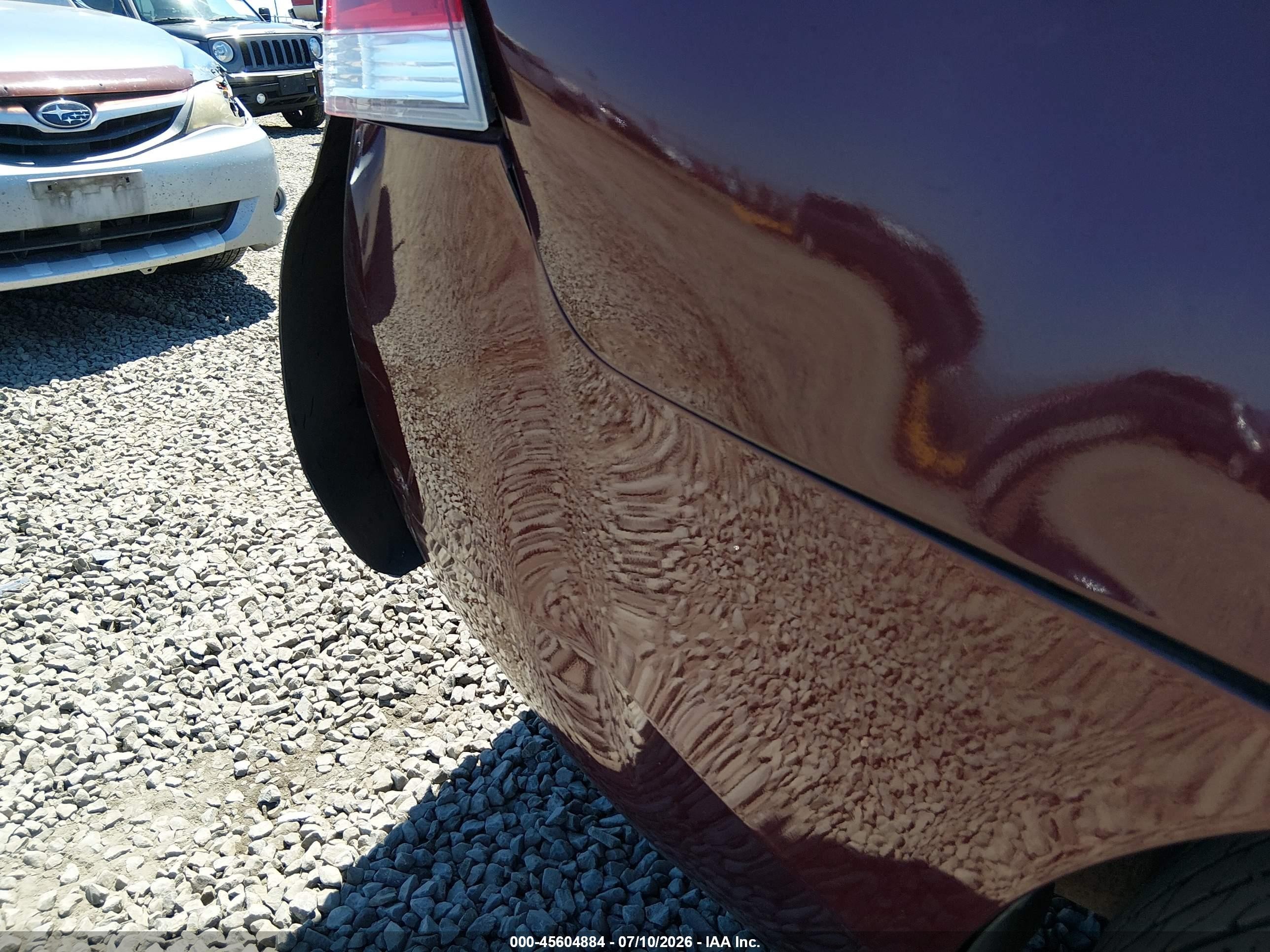2007 Chevrolet Impala 3.5l Lt Темно-бордовый vin: 2G1WT58K579339317