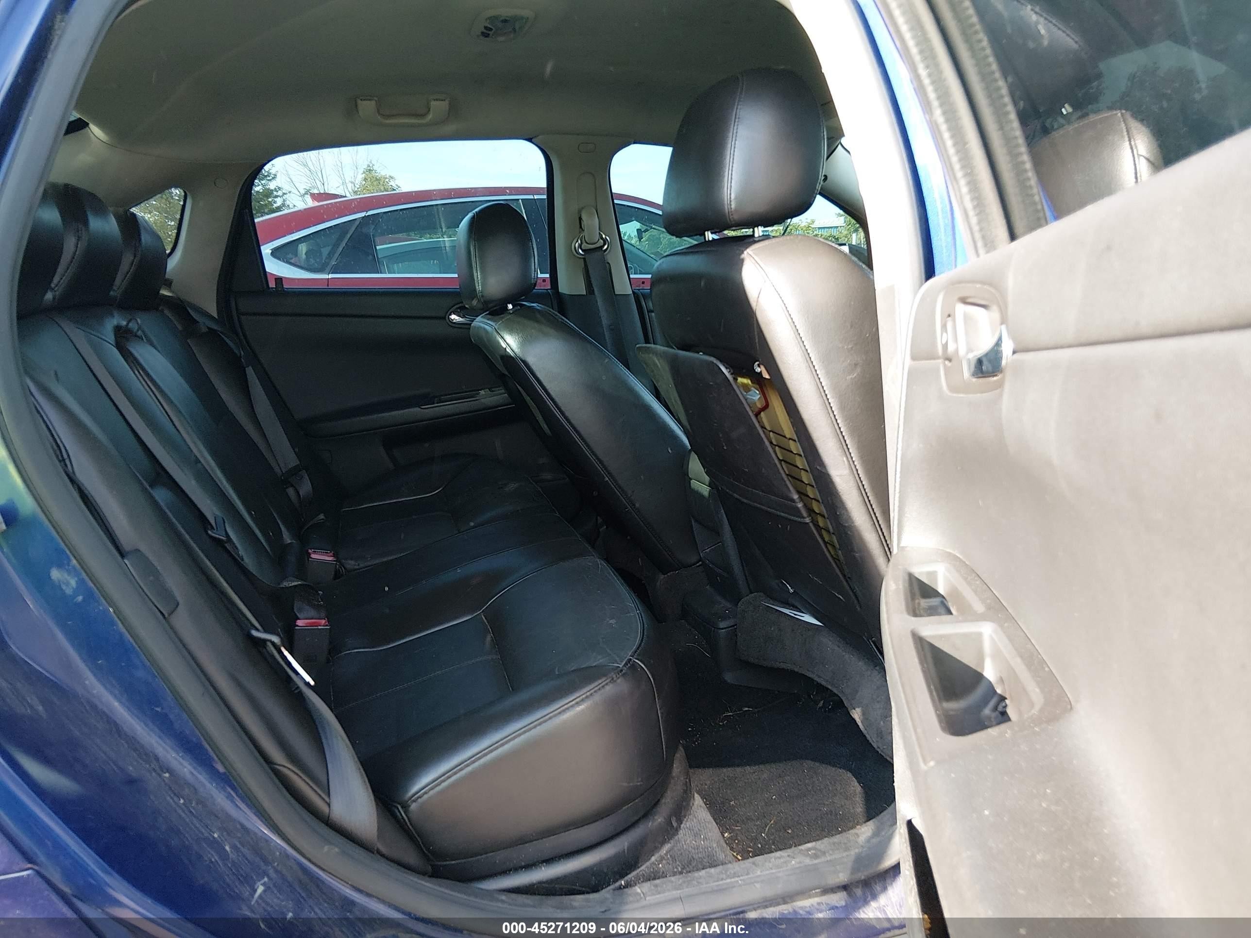 2007 Chevrolet Impala Lt Blue vin: 2G1WT58K579372107