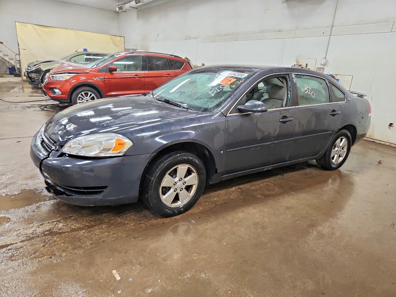 2008 Chevrolet Impala Lt Gray vin: 2G1WT58K581283539