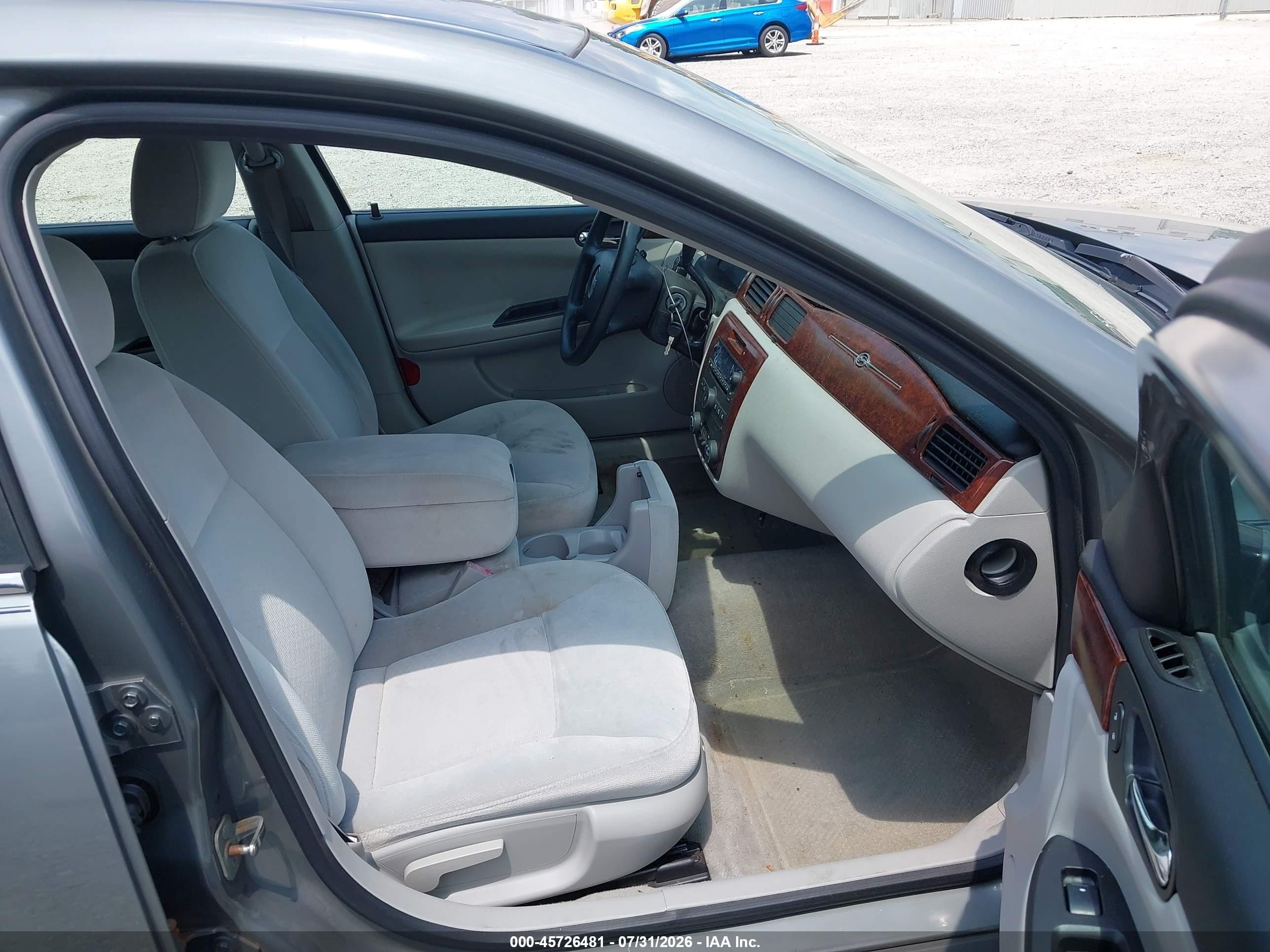 2008 Chevrolet Impala Lt Gray vin: 2G1WT58K581314014