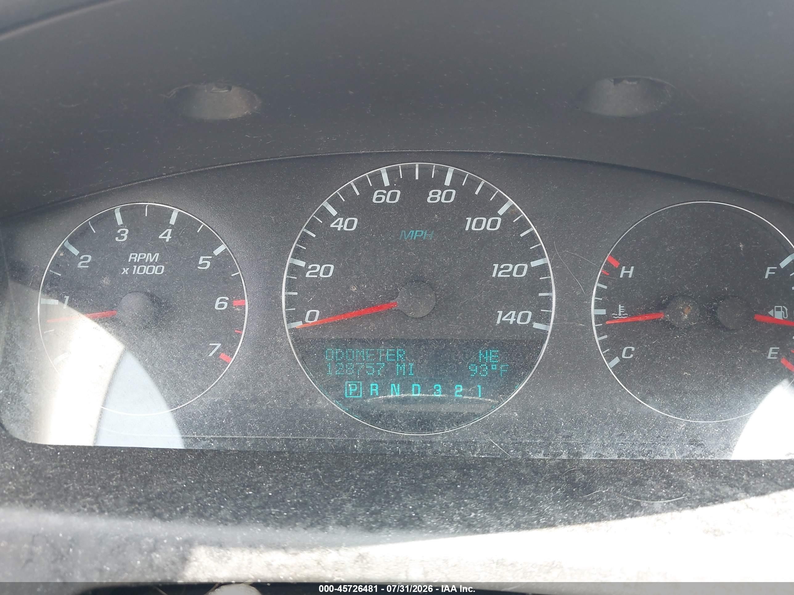 2008 Chevrolet Impala Lt Gray vin: 2G1WT58K581314014