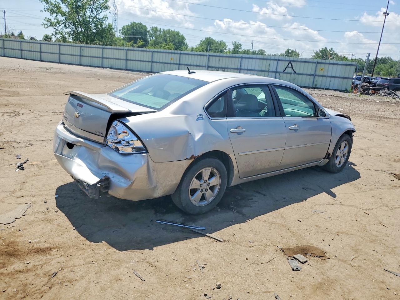 2008 Chevrolet Impala Lt Silver vin: 2G1WT58K581314658