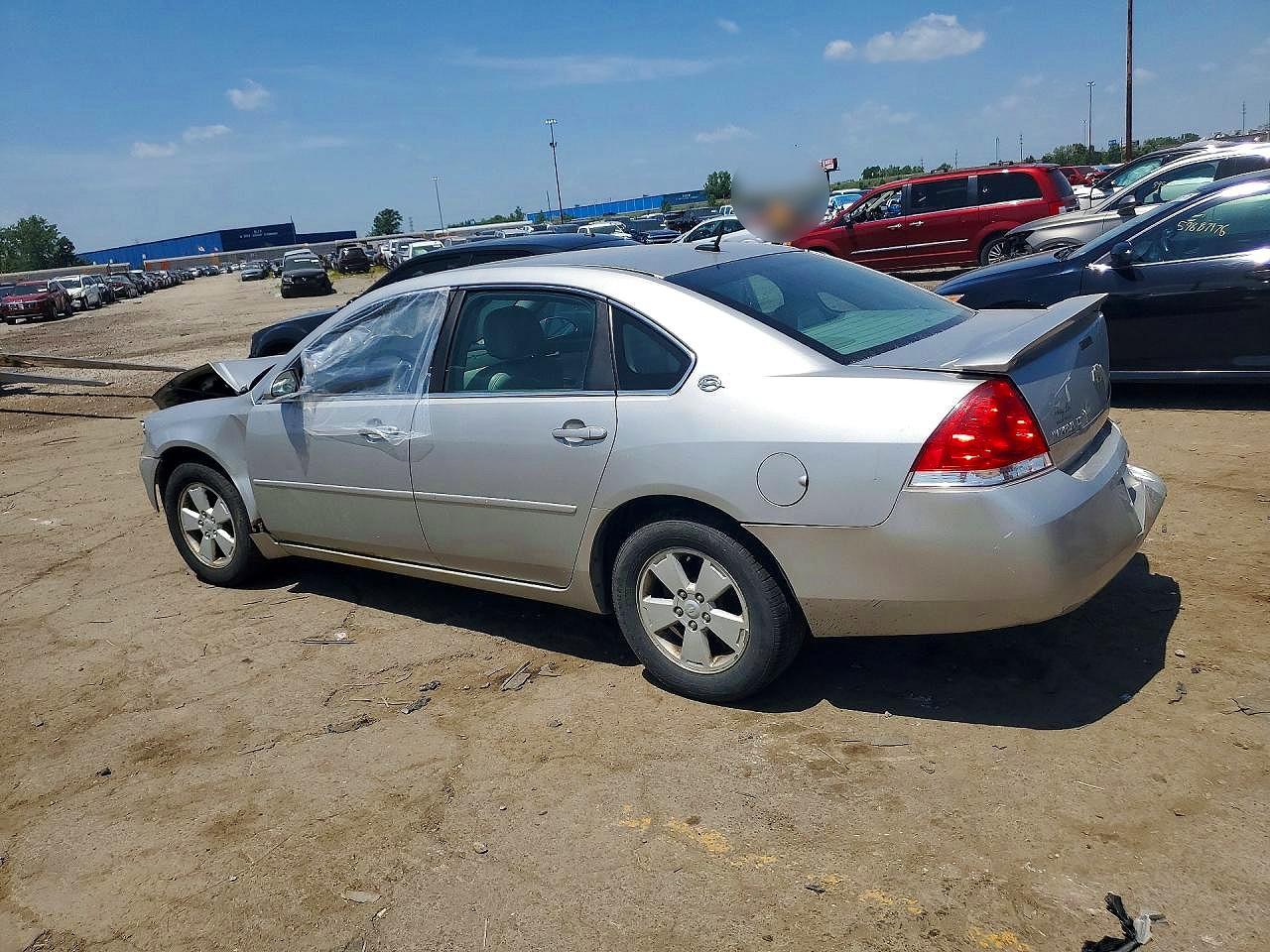 2008 Chevrolet Impala Lt Silver vin: 2G1WT58K581314658