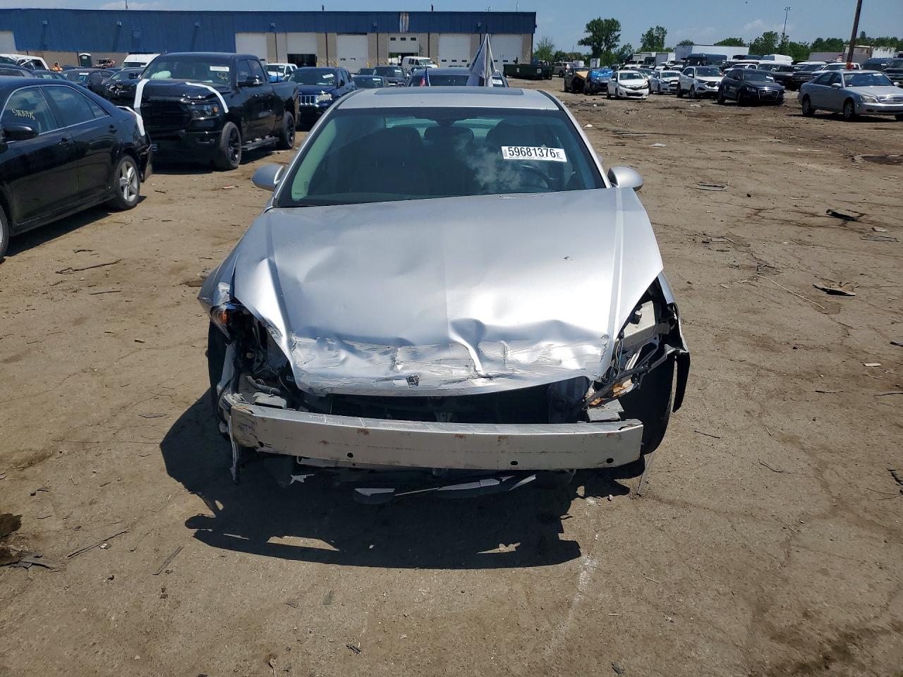 2008 Chevrolet Impala Lt Silver vin: 2G1WT58K581314658