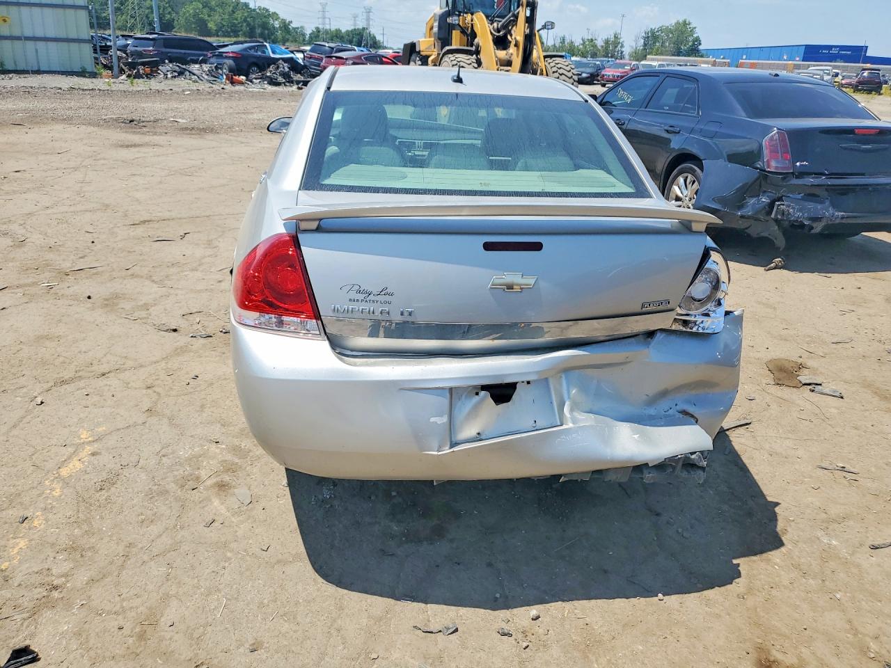 2008 Chevrolet Impala Lt Silver vin: 2G1WT58K581314658