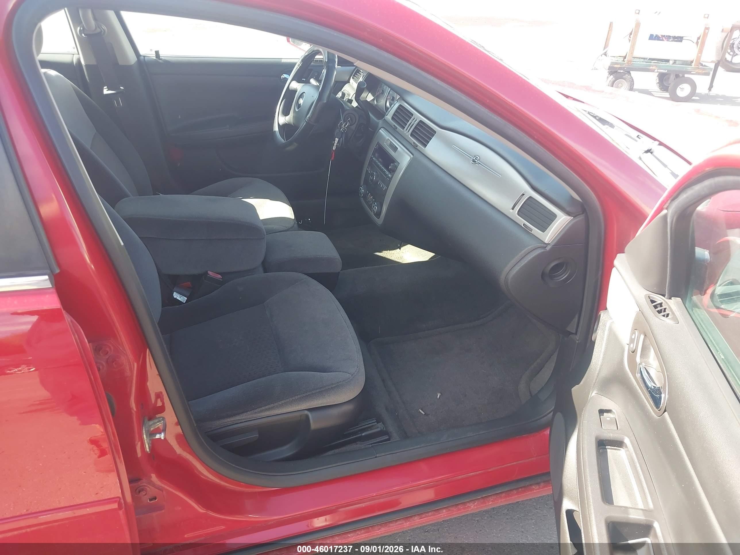 2008 Chevrolet Impala Lt Red vin: 2G1WT58K581359860