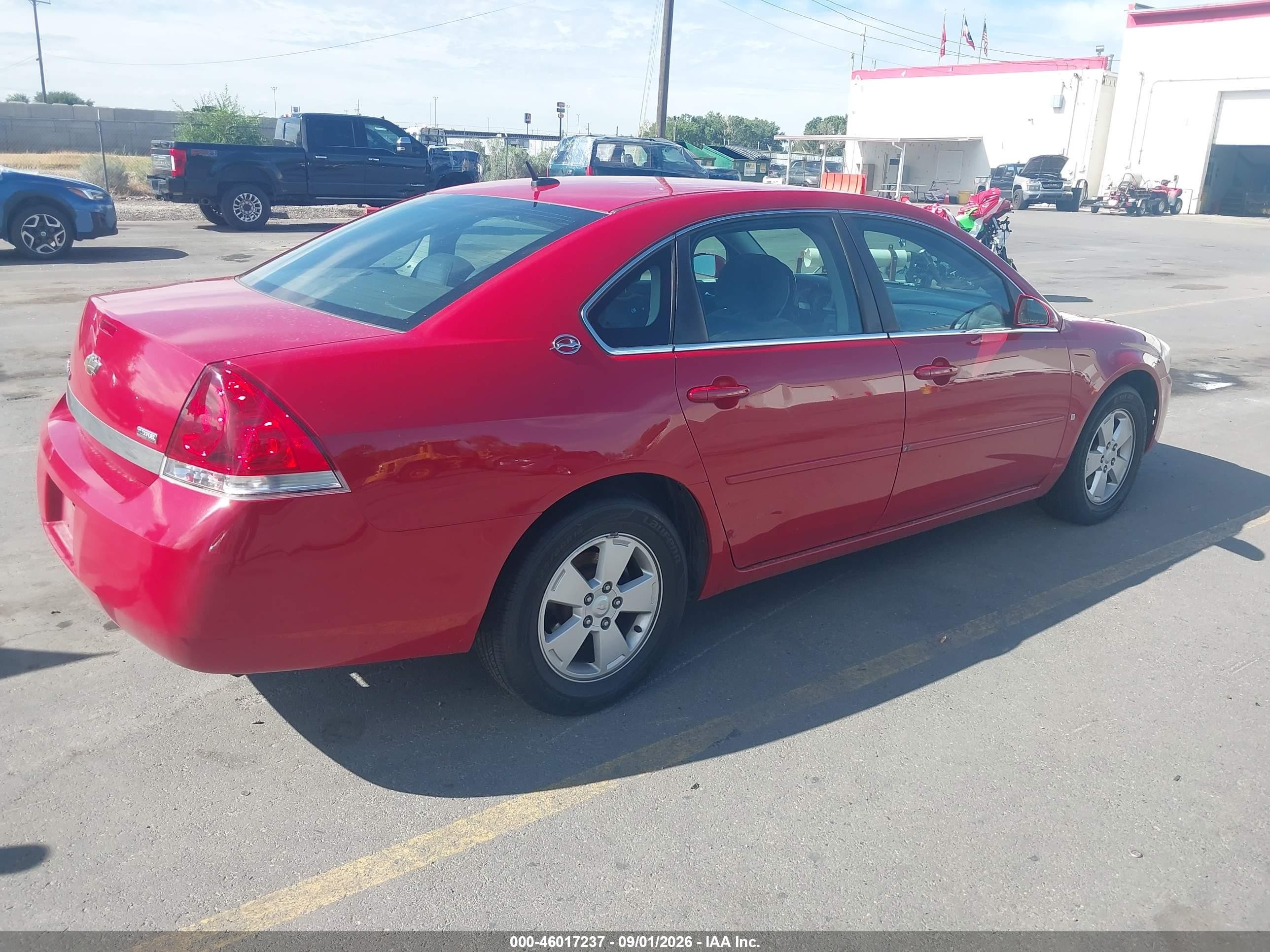 2008 Chevrolet Impala Lt Red vin: 2G1WT58K581359860