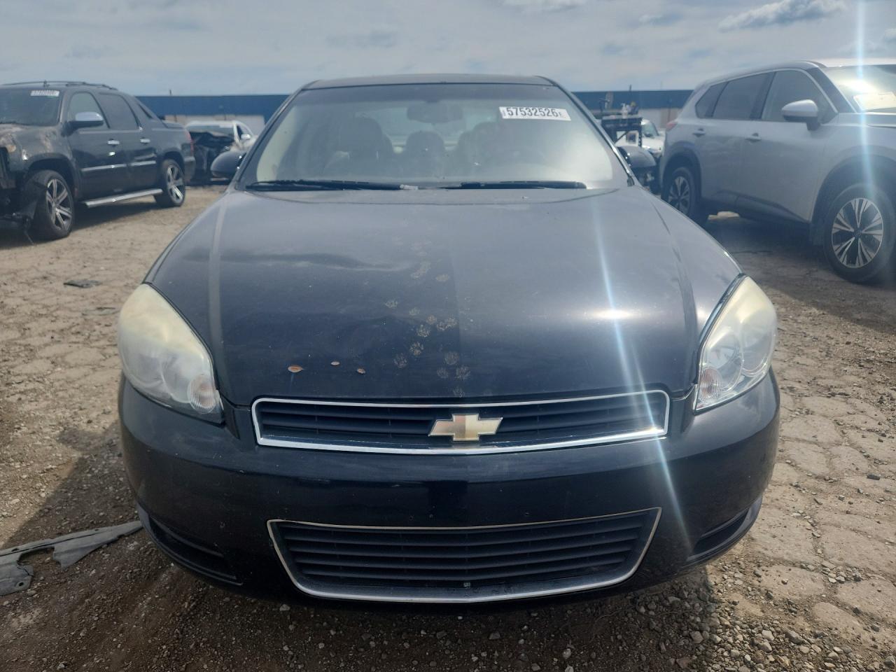 2008 Chevrolet Impala Black vin: 2G1WT58K589121461