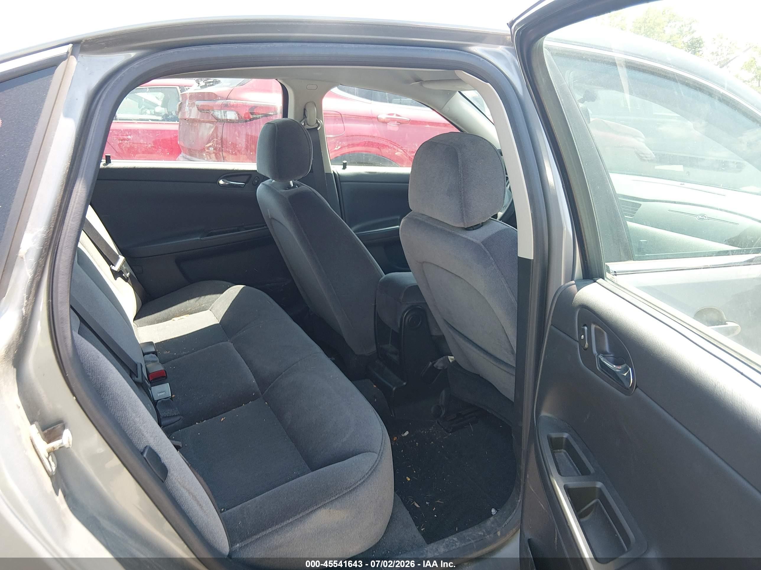 2008 Chevrolet Impala Lt Gray vin: 2G1WT58K589140821