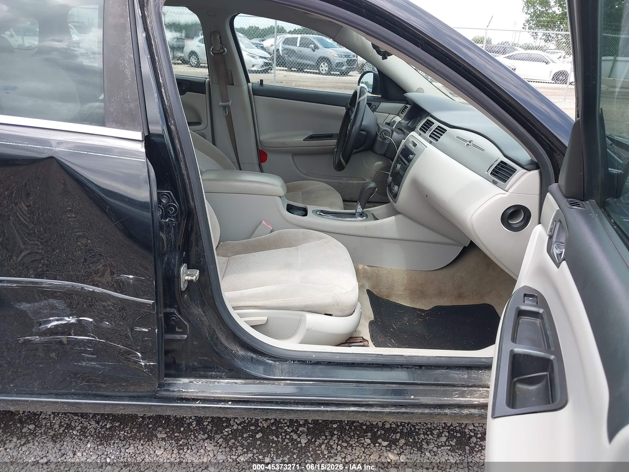 2008 Chevrolet Impala Lt Черный vin: 2G1WT58K589171566