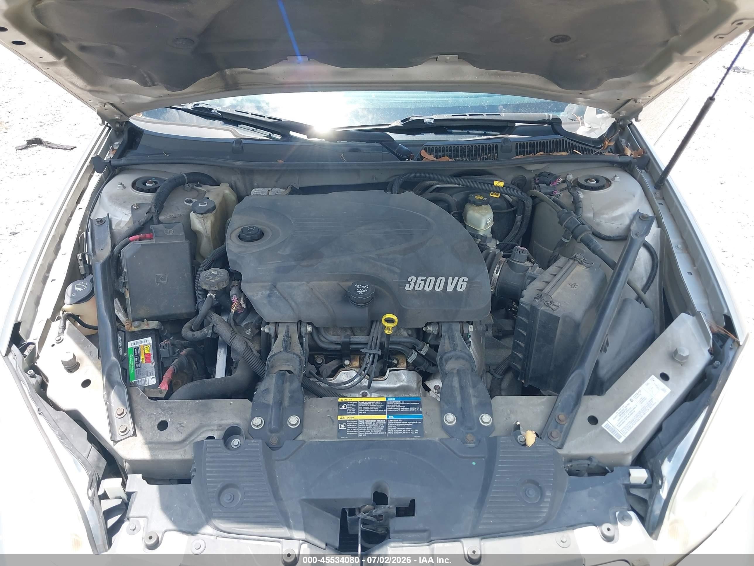 2006 Chevrolet Impala Lt Silver vin: 2G1WT58K669175574