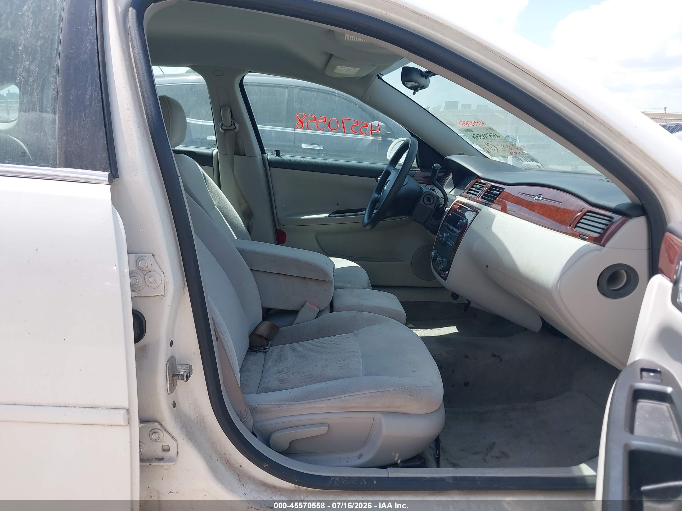 2006 Chevrolet Impala Lt White vin: 2G1WT58K669189149