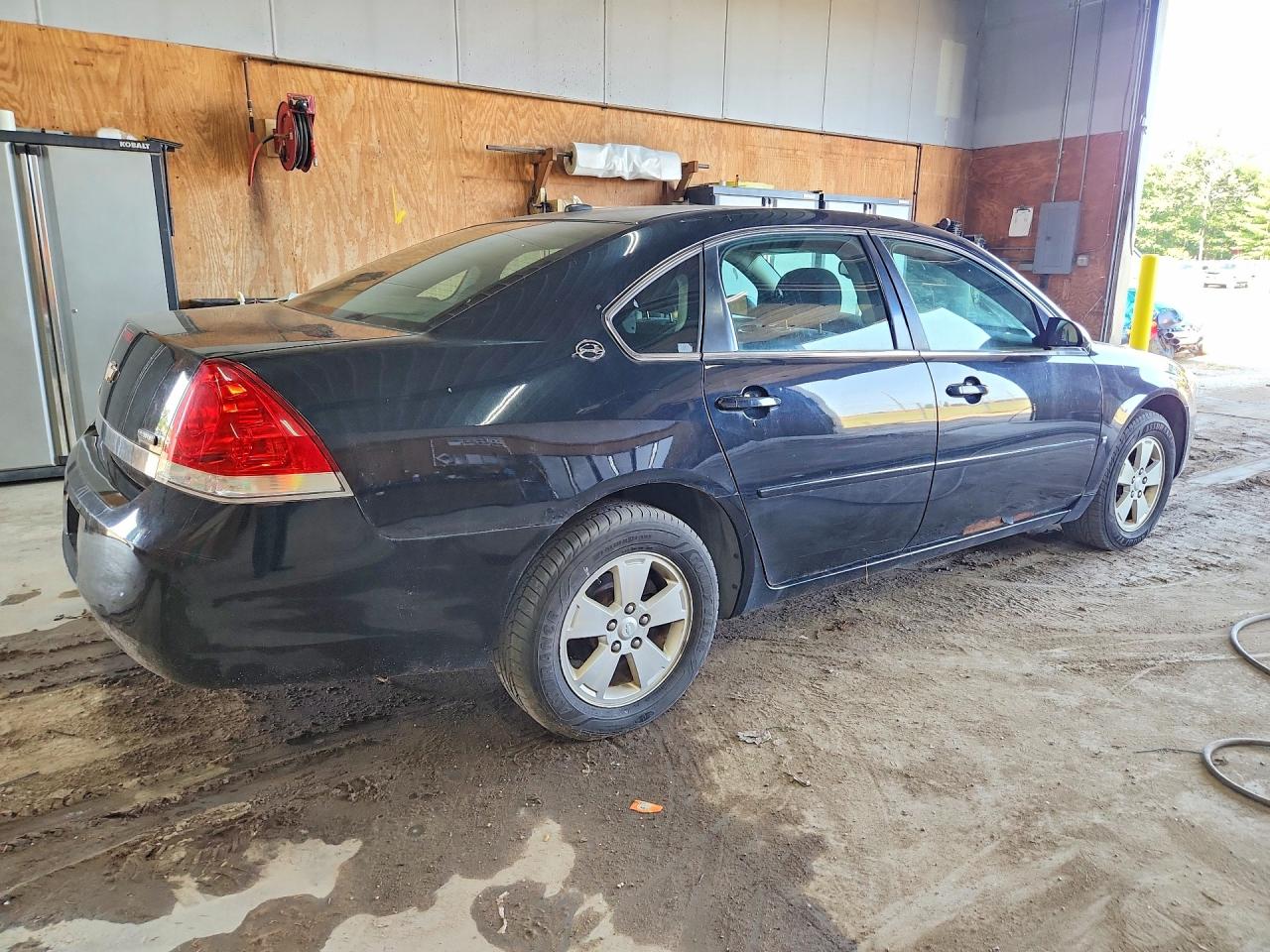 2007 Chevrolet Impala Lt Black vin: 2G1WT58K679227996