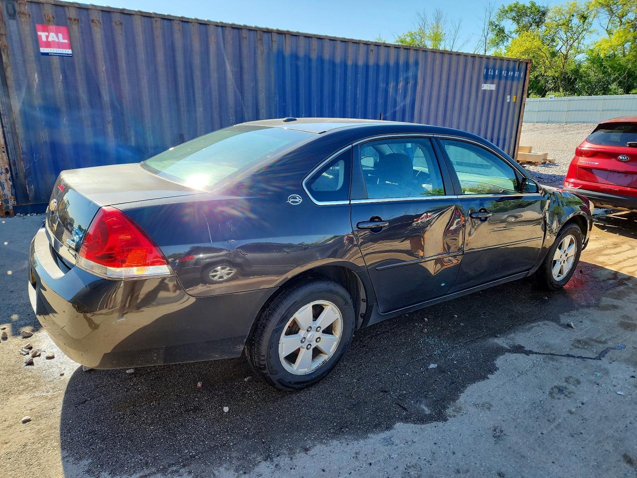 2008 Chevrolet Impala Lt Gray vin: 2G1WT58K681207974