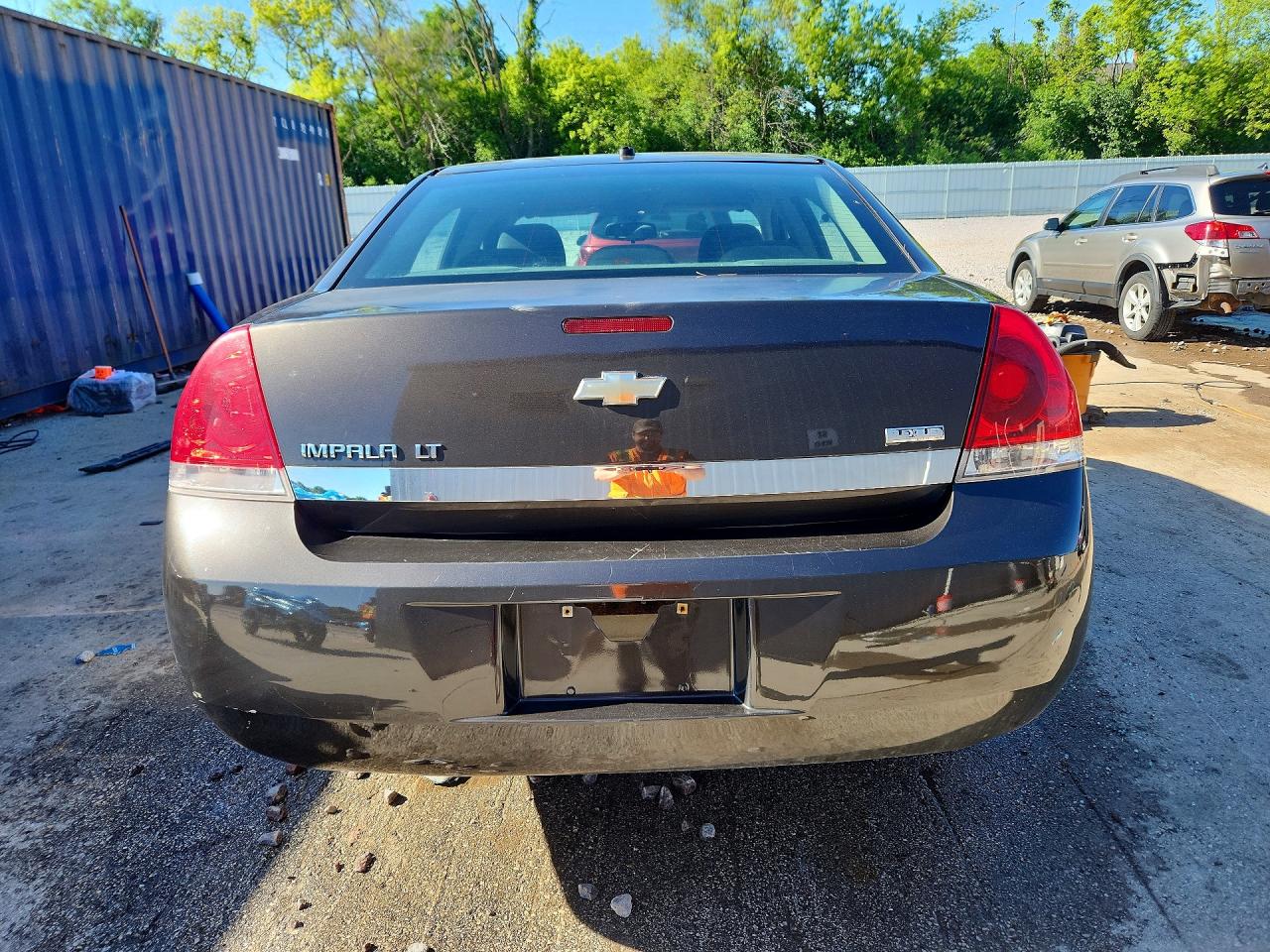 2008 Chevrolet Impala Lt Gray vin: 2G1WT58K681207974