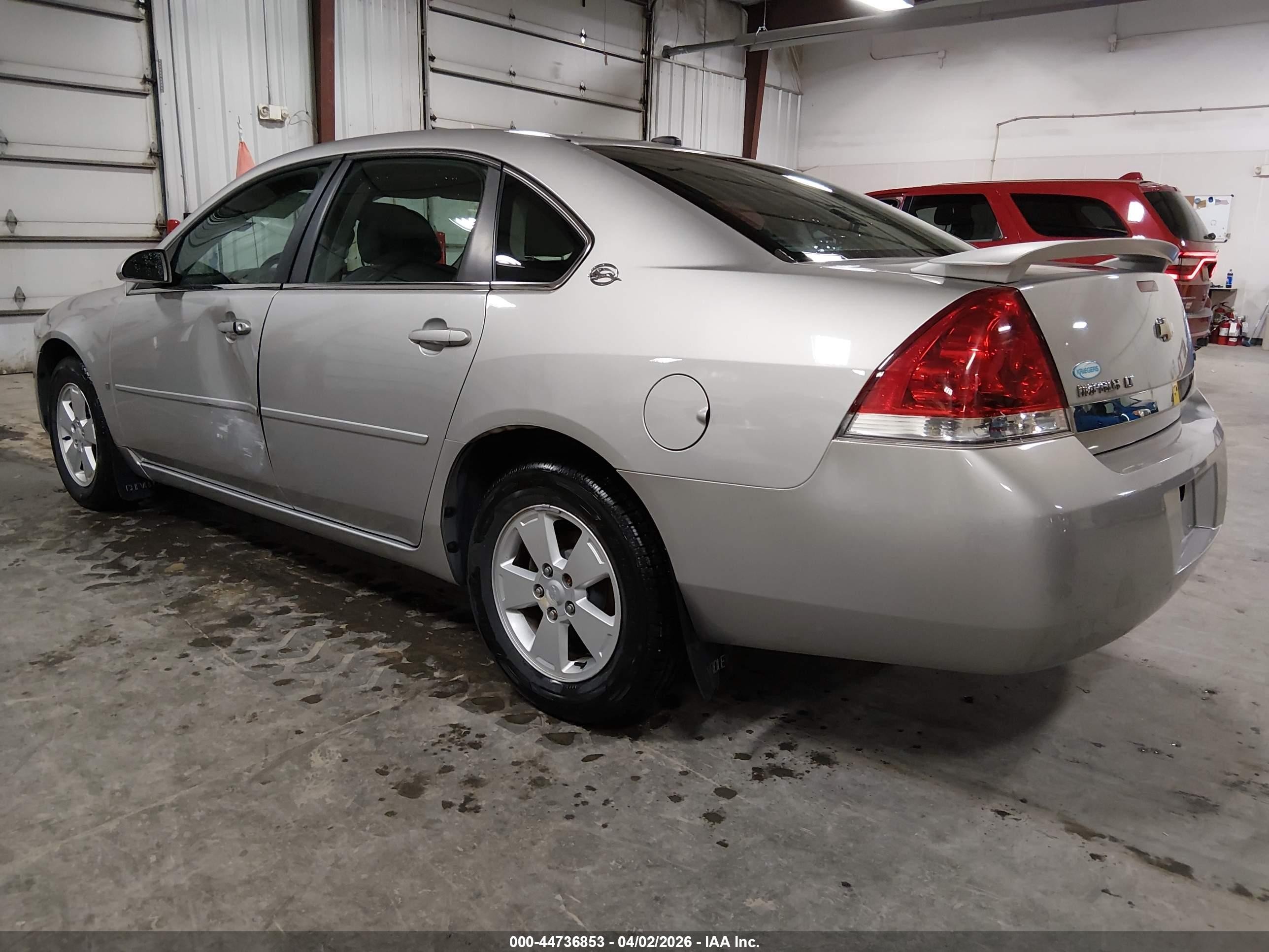 2008 Chevrolet Impala Lt Серебряный vin: 2G1WT58K681266927