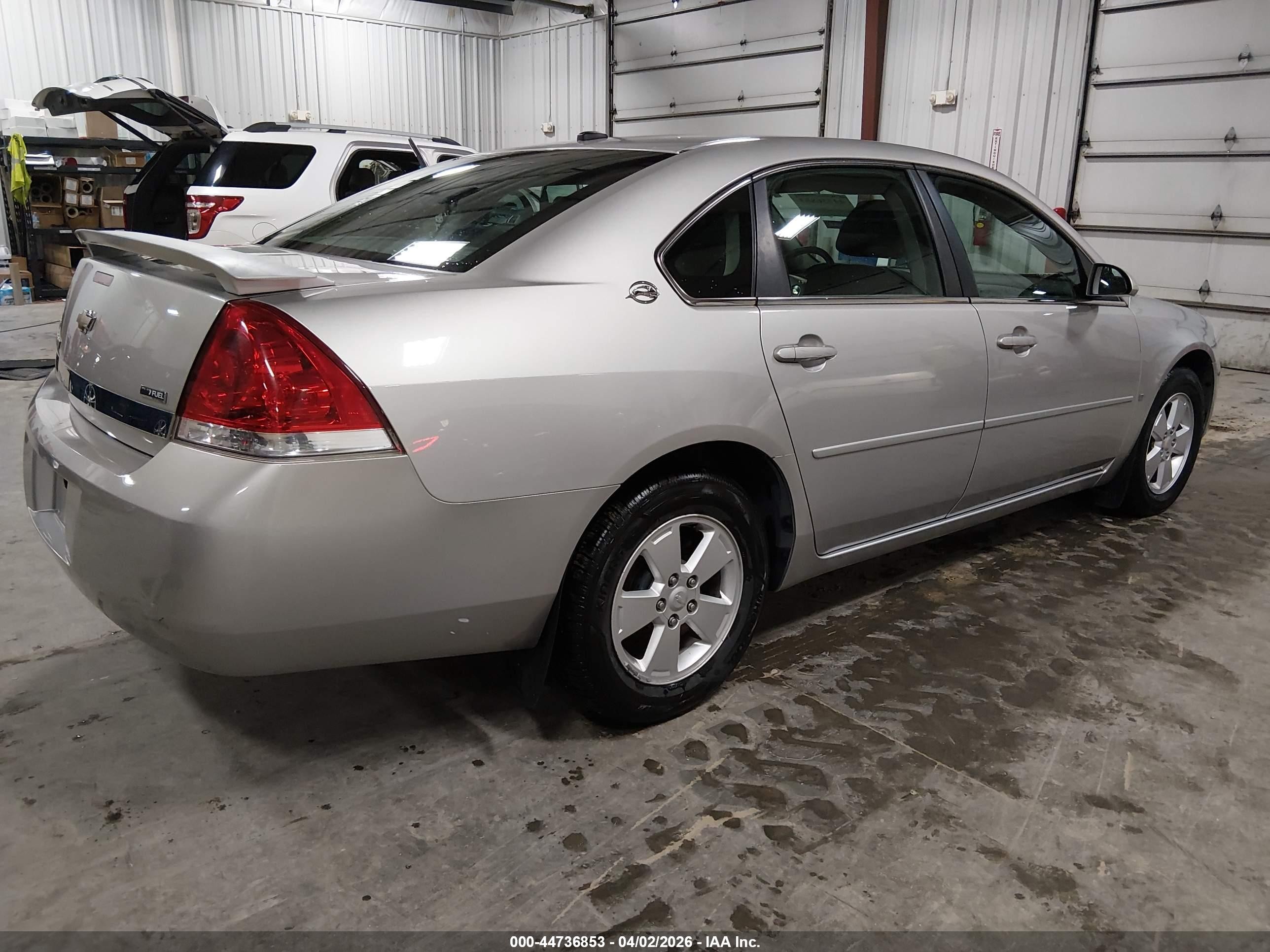 2008 Chevrolet Impala Lt Серебряный vin: 2G1WT58K681266927