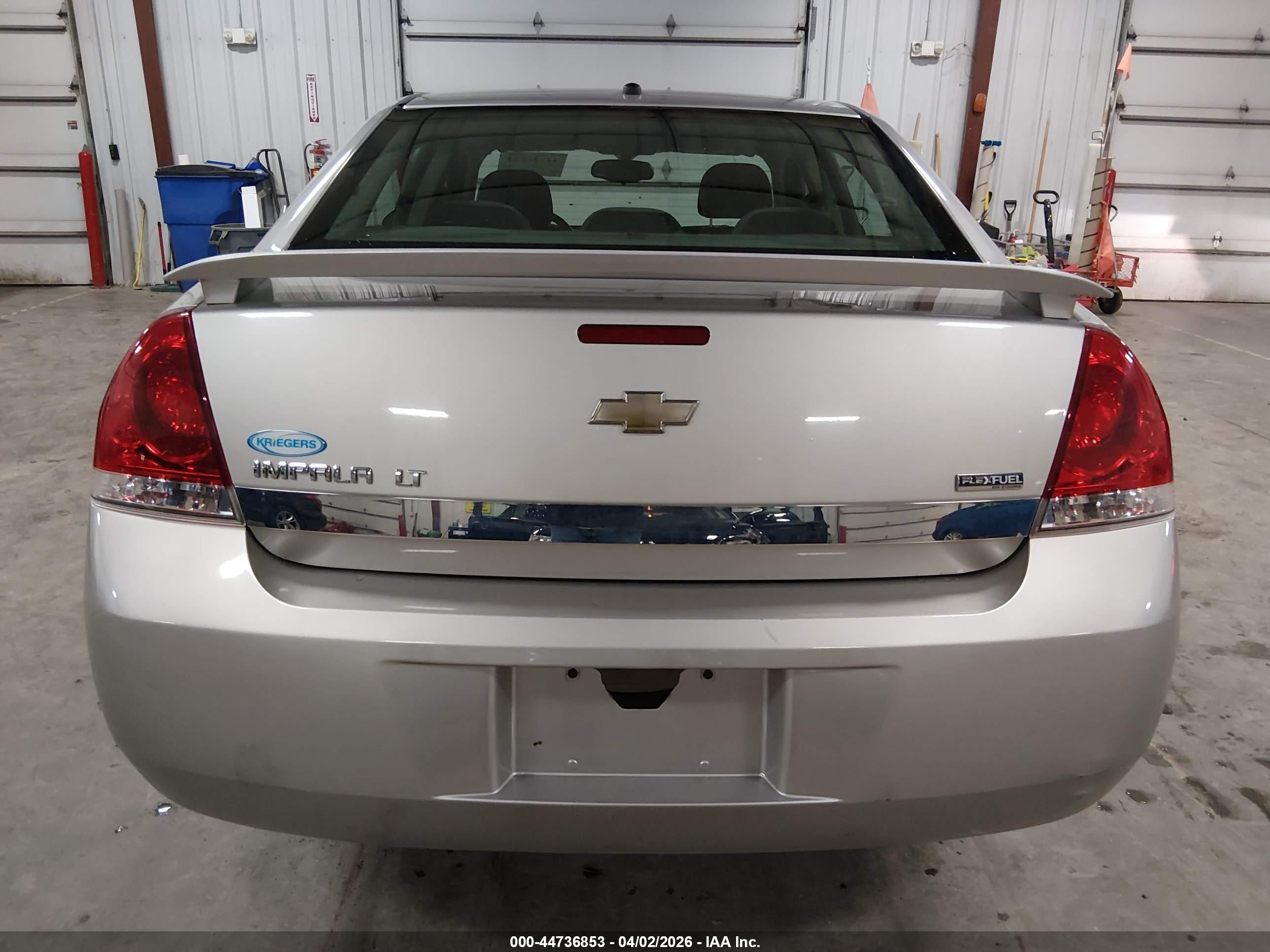 2008 Chevrolet Impala Lt Серебряный vin: 2G1WT58K681266927