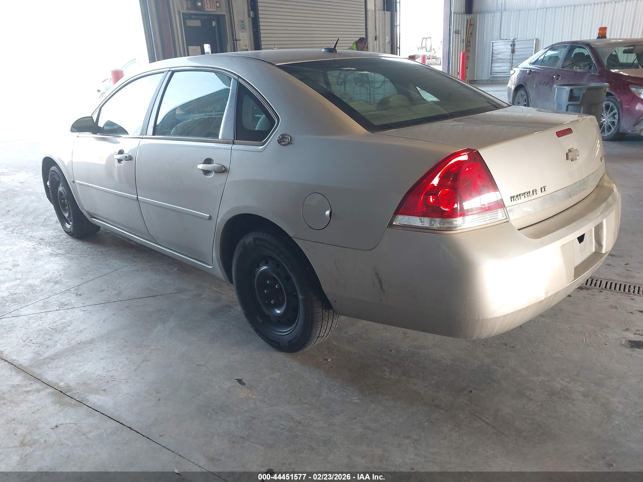 2008 Chevrolet Impala Lt Gold vin: 2G1WT58K681280567