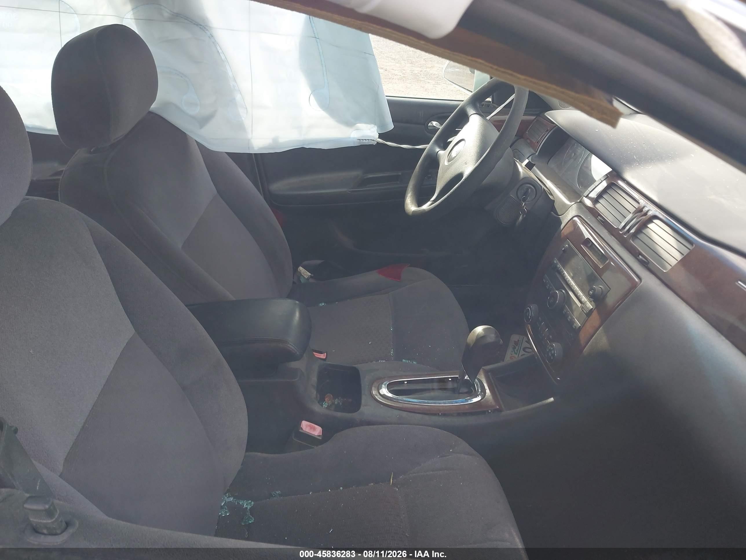 2008 Chevrolet Impala Lt White vin: 2G1WT58K689237669