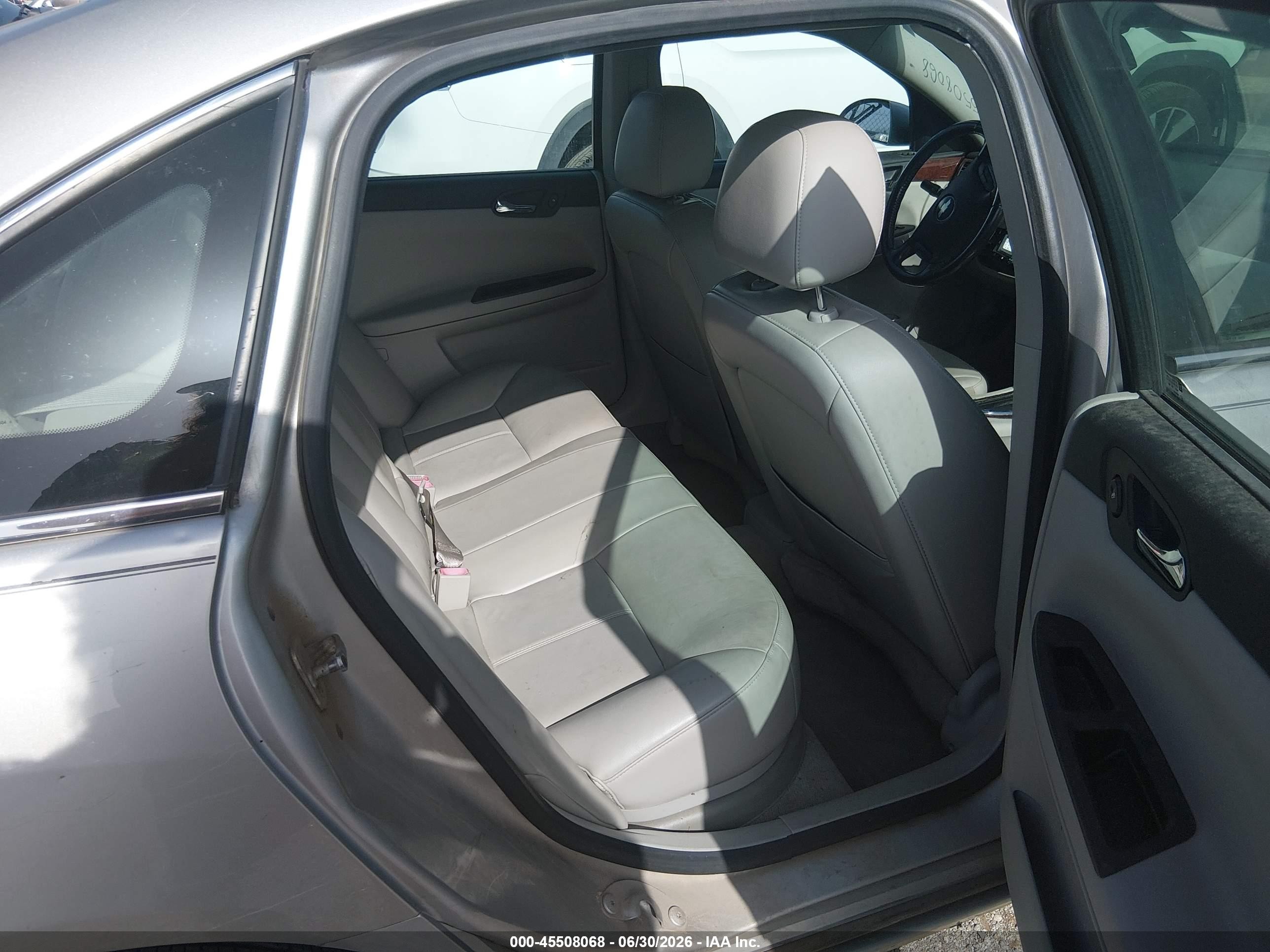 2008 Chevrolet Impala Lt Silver vin: 2G1WT58K689242239