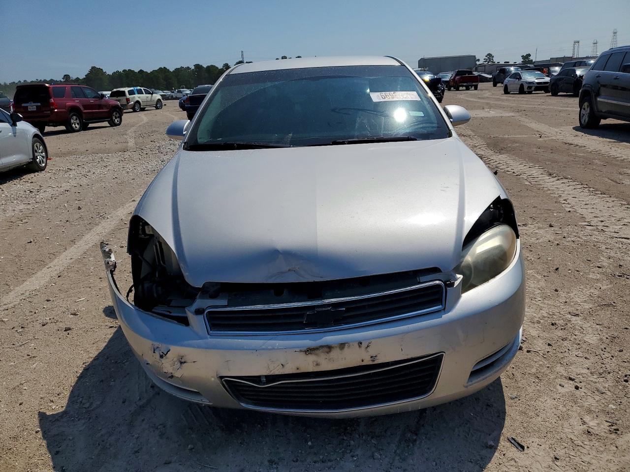 2008 Chevrolet Impala Lt Silver vin: 2G1WT58K689251703