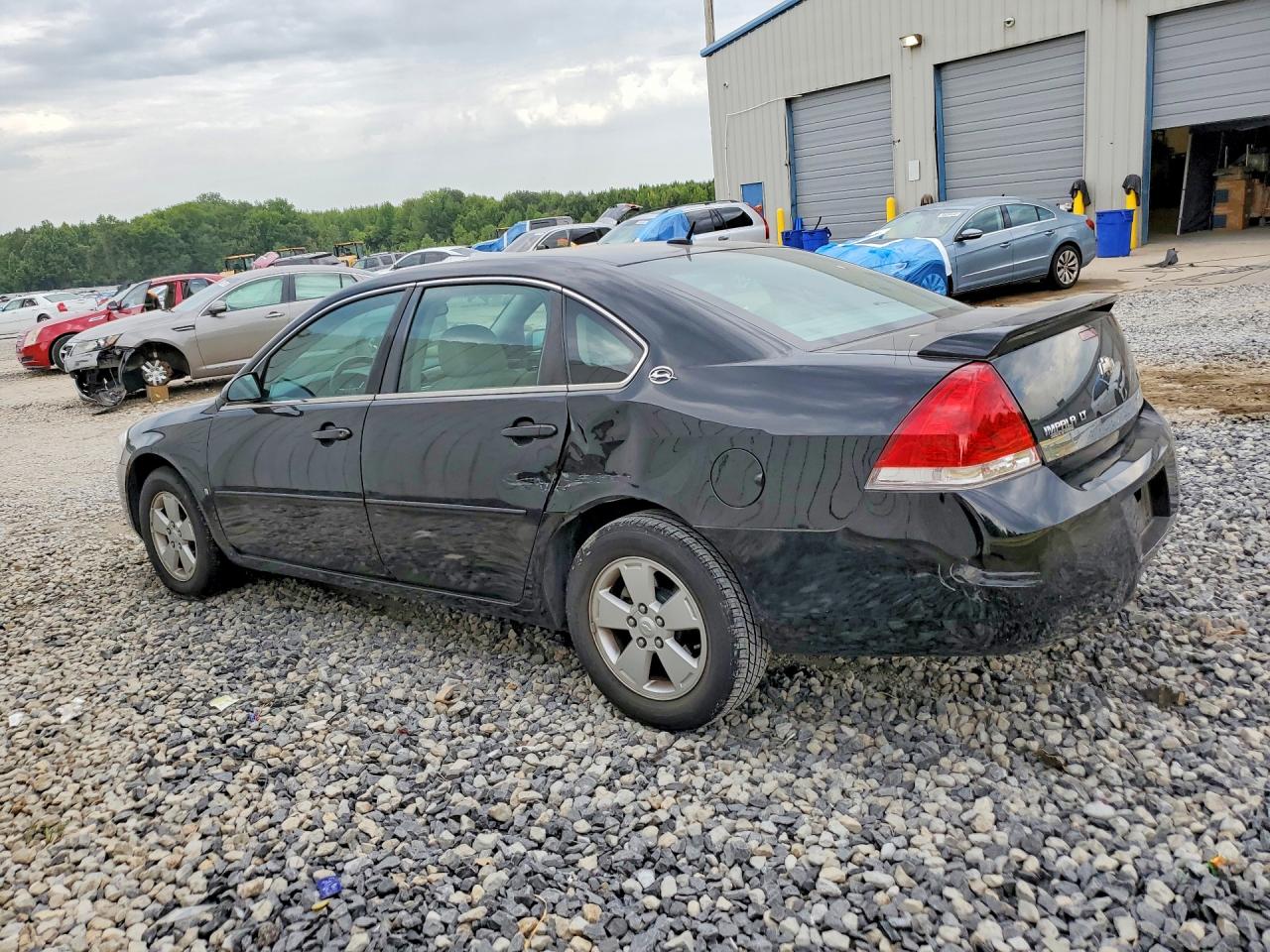 2008 Chevrolet Impala Lt Black vin: 2G1WT58K689254276