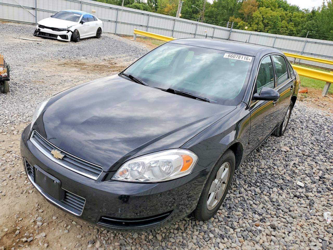 2008 Chevrolet Impala Lt Black vin: 2G1WT58K689254276