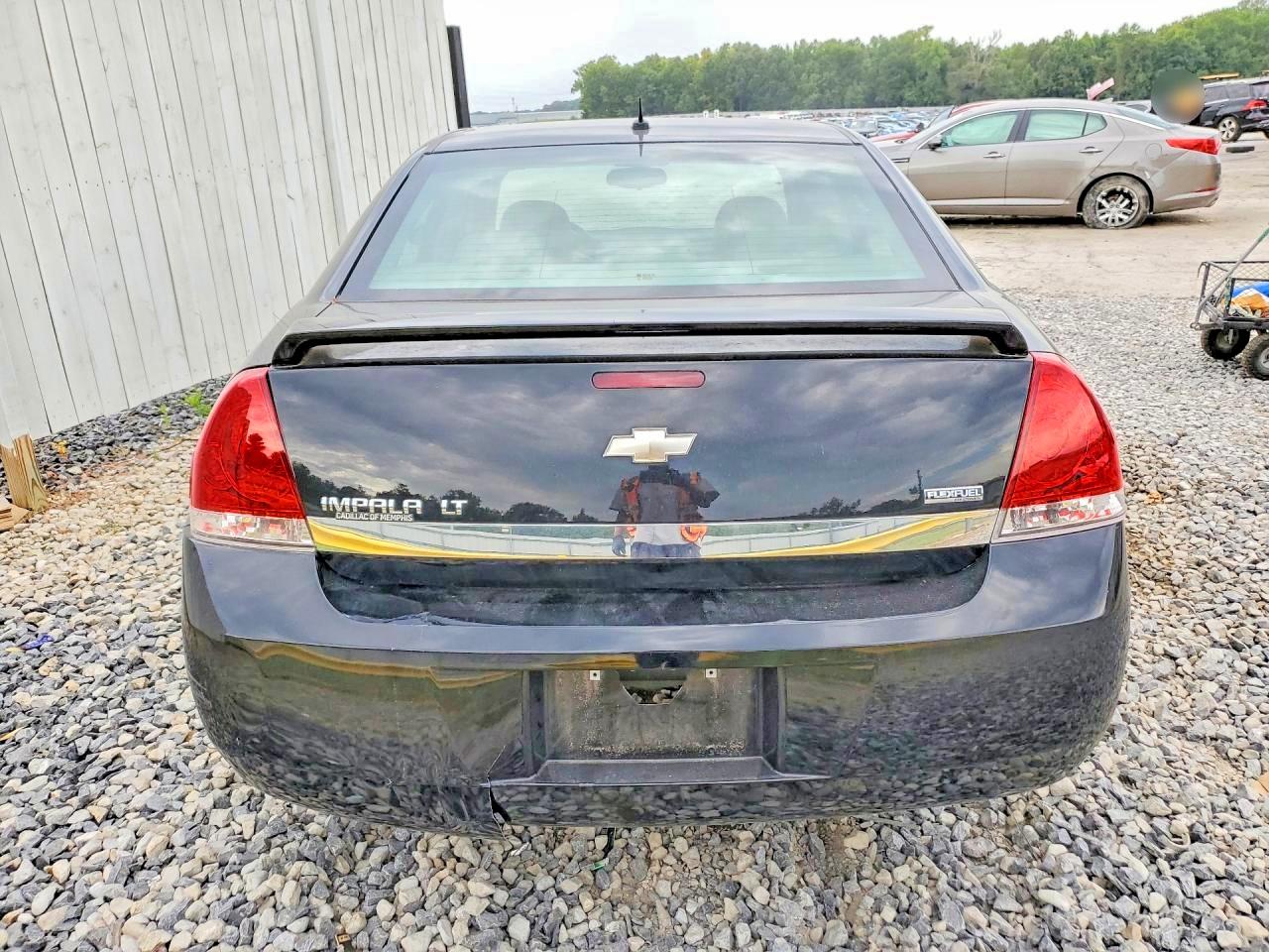 2008 Chevrolet Impala Lt Black vin: 2G1WT58K689254276
