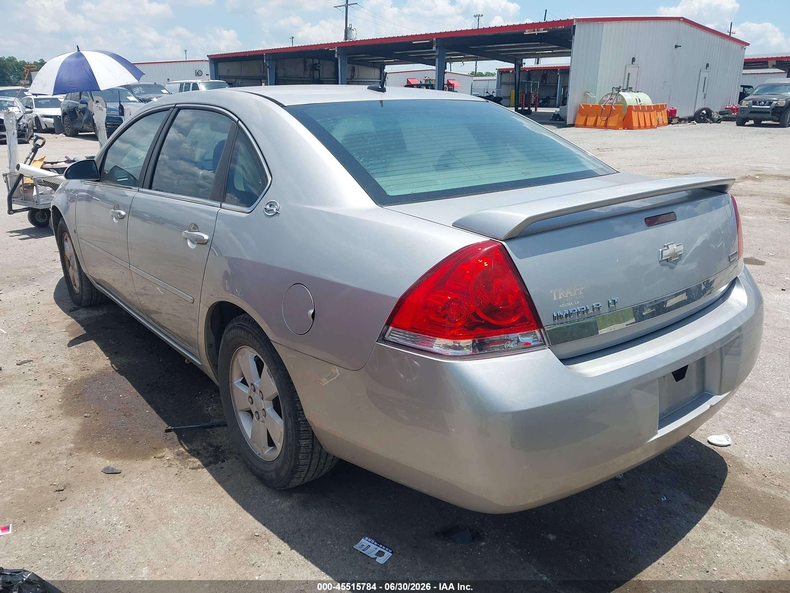 2008 Chevrolet Impala Lt Серебряный vin: 2G1WT58K689268159