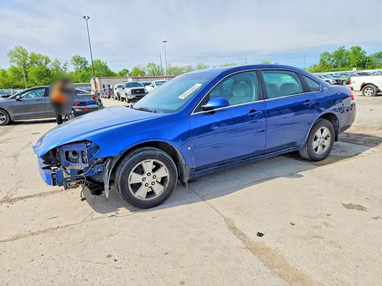 2006 Chevrolet Impala Lt Blue vin: 2G1WT58K769116789