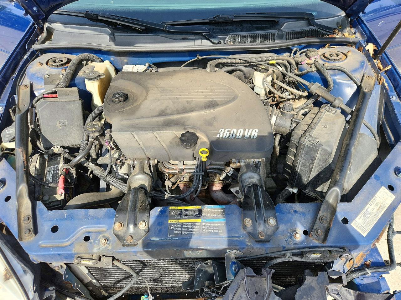 2006 Chevrolet Impala Lt Blue vin: 2G1WT58K769116789