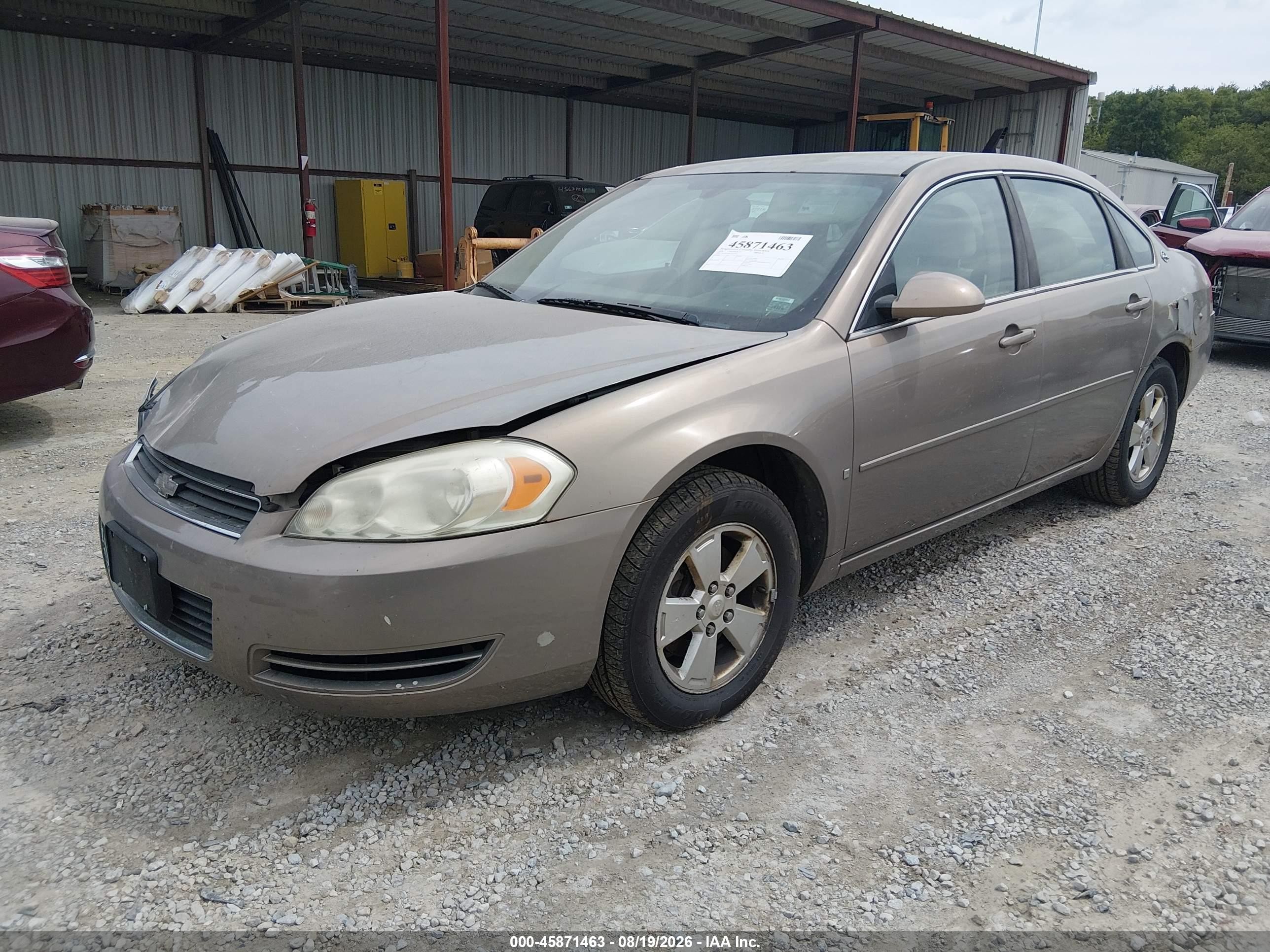 2006 Chevrolet Impala Lt Brown vin: 2G1WT58K769159058