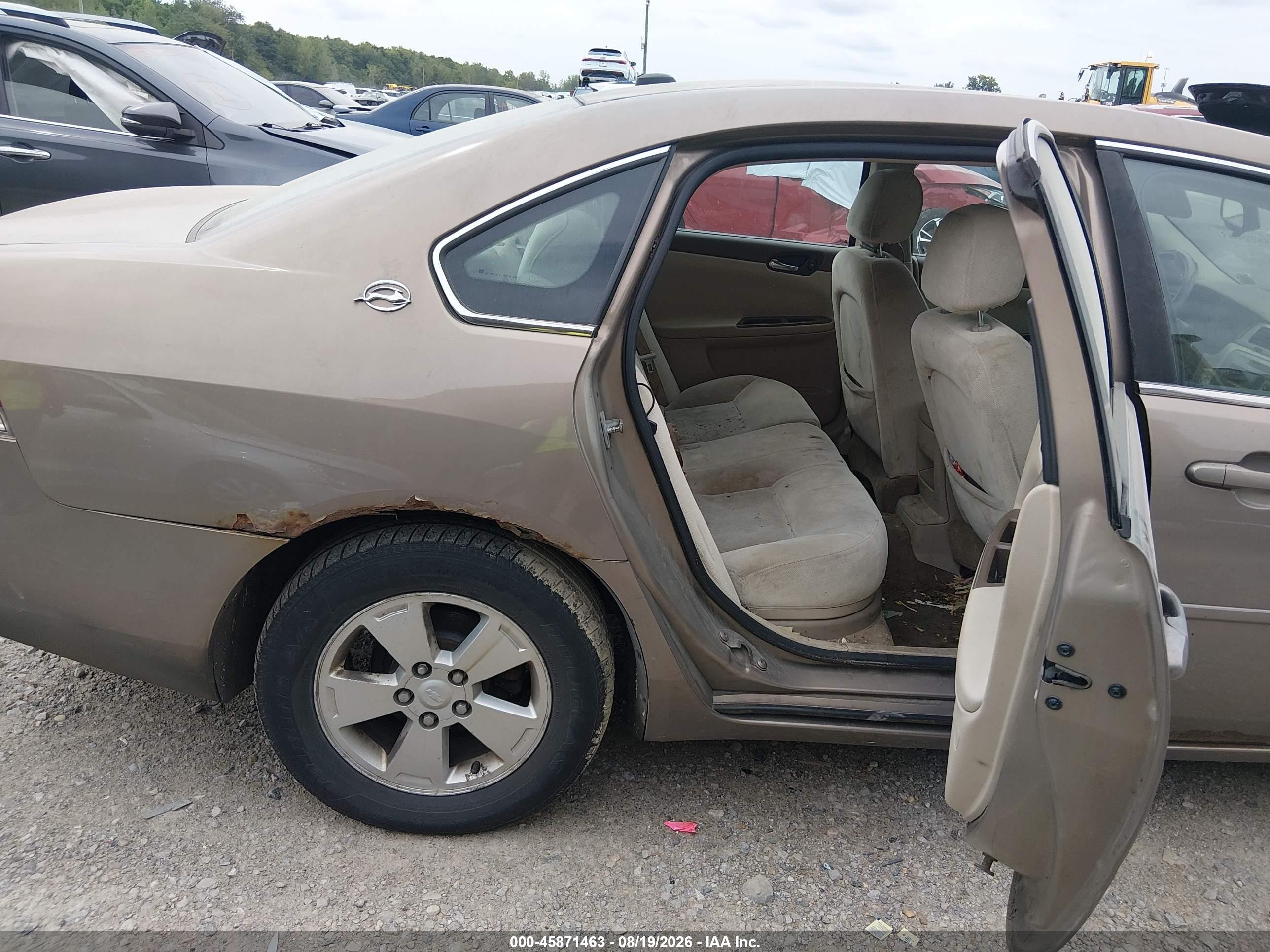 2006 Chevrolet Impala Lt Brown vin: 2G1WT58K769159058