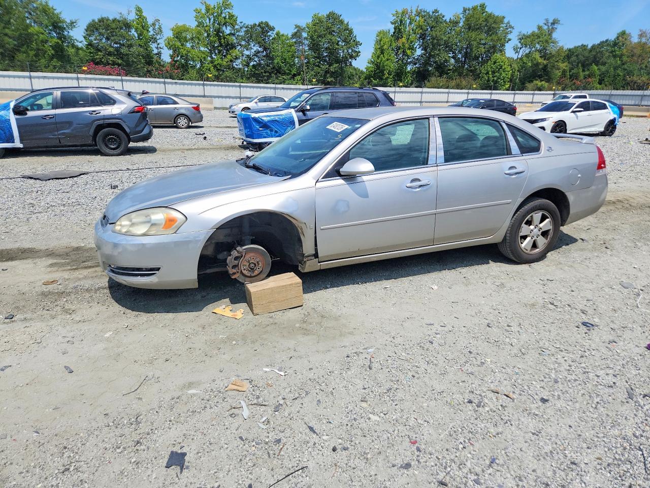 2006 Chevrolet Impala Lt Серебряный vin: 2G1WT58K769208565