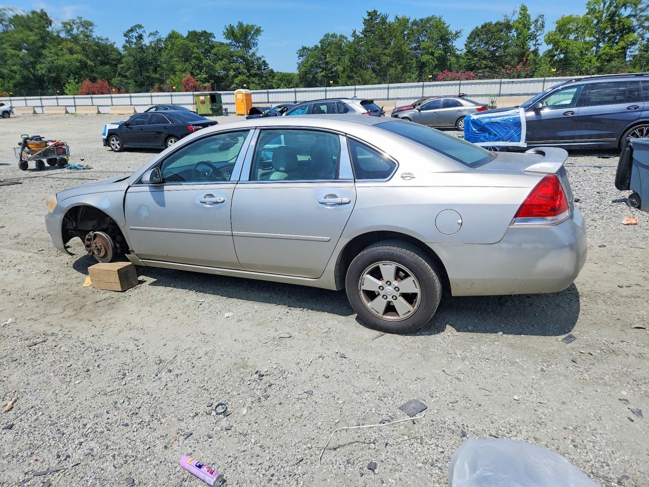 2006 Chevrolet Impala Lt Серебряный vin: 2G1WT58K769208565