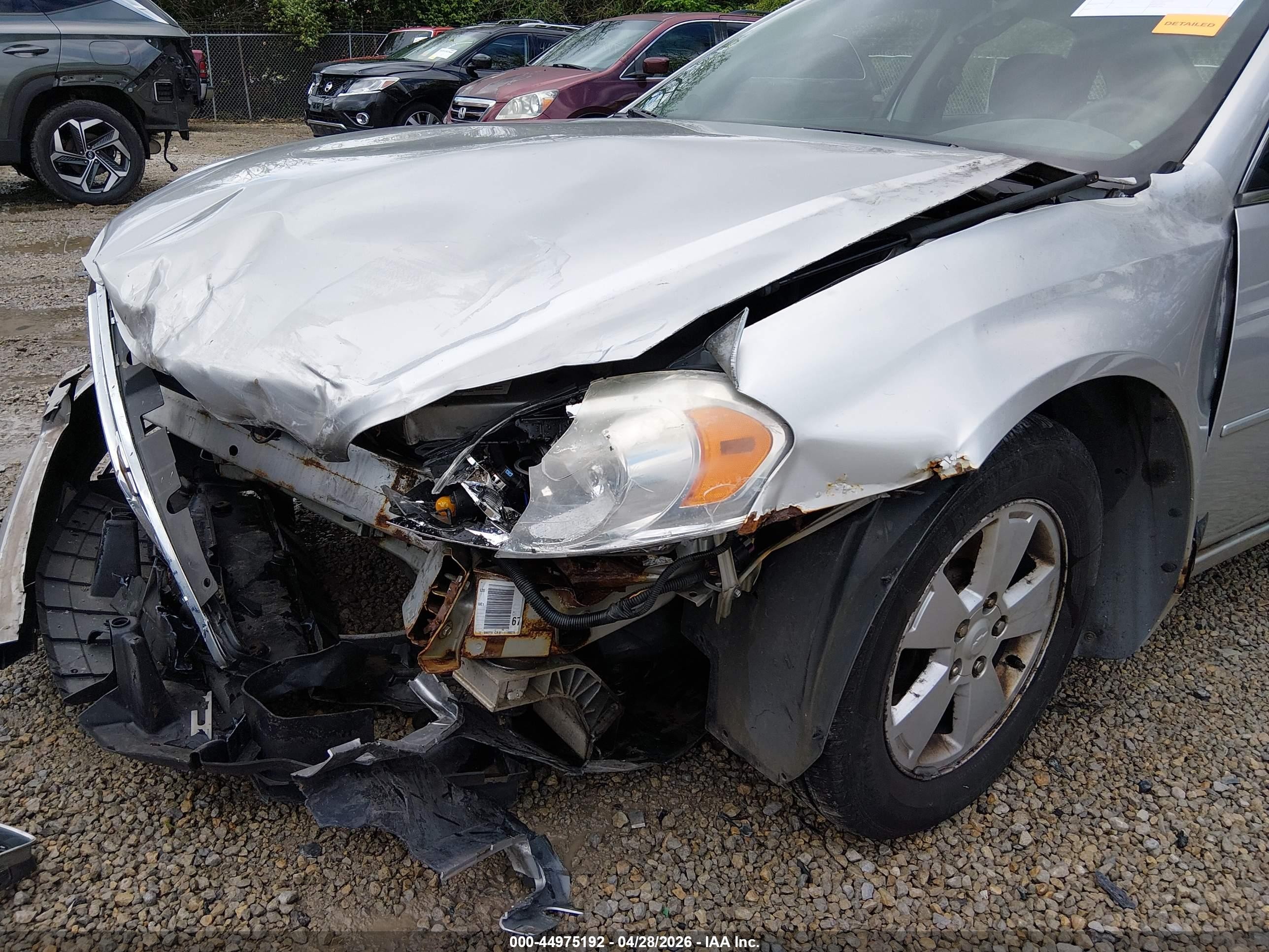 2007 Chevrolet Impala Lt Silver vin: 2G1WT58K779109214