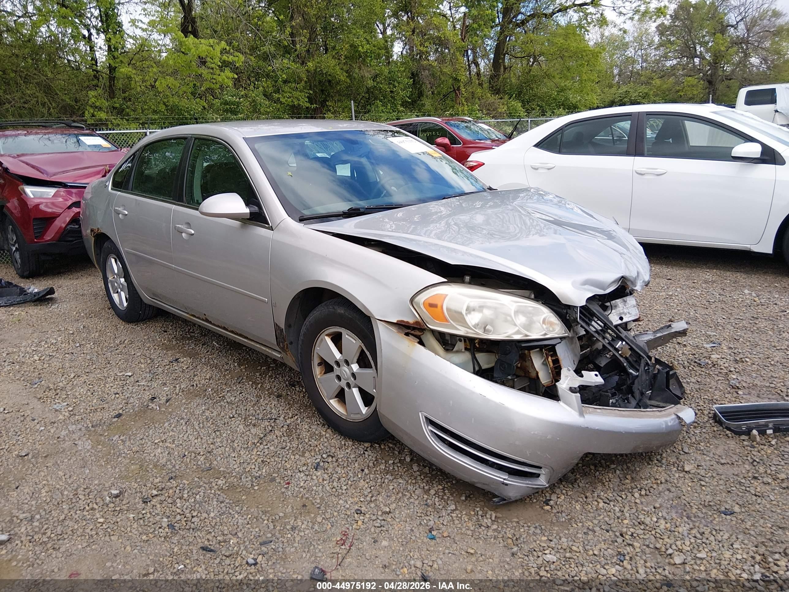 2007 Chevrolet Impala Lt Silver vin: 2G1WT58K779109214