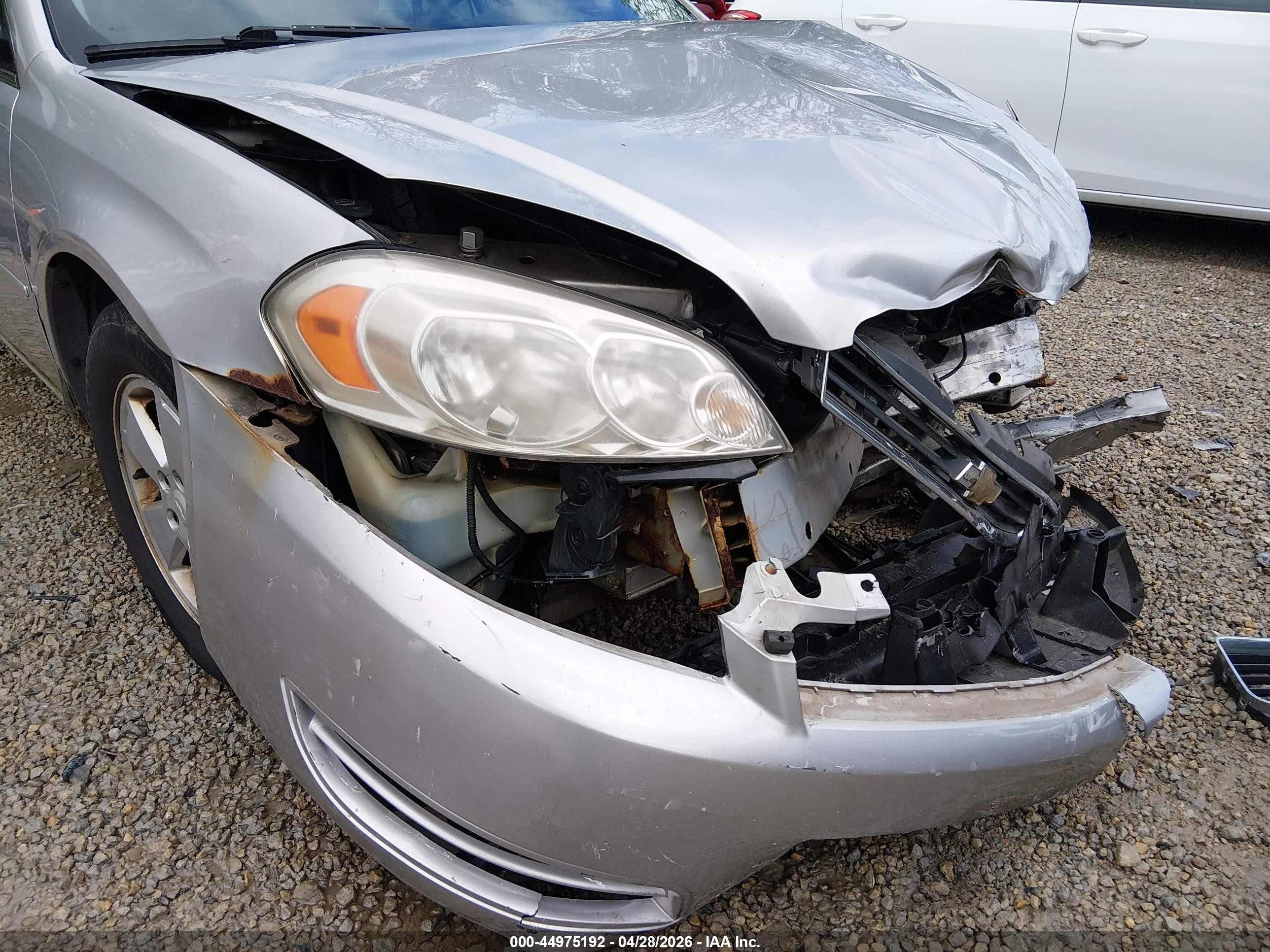 2007 Chevrolet Impala Lt Silver vin: 2G1WT58K779109214